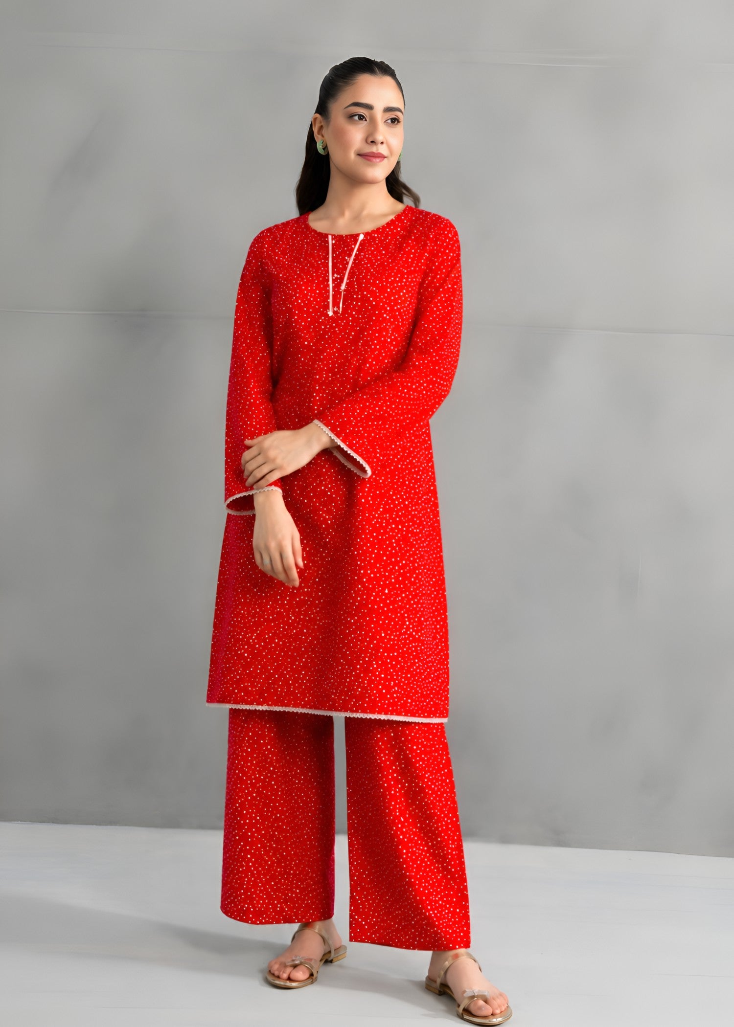 linen Co Ord Sets in Red