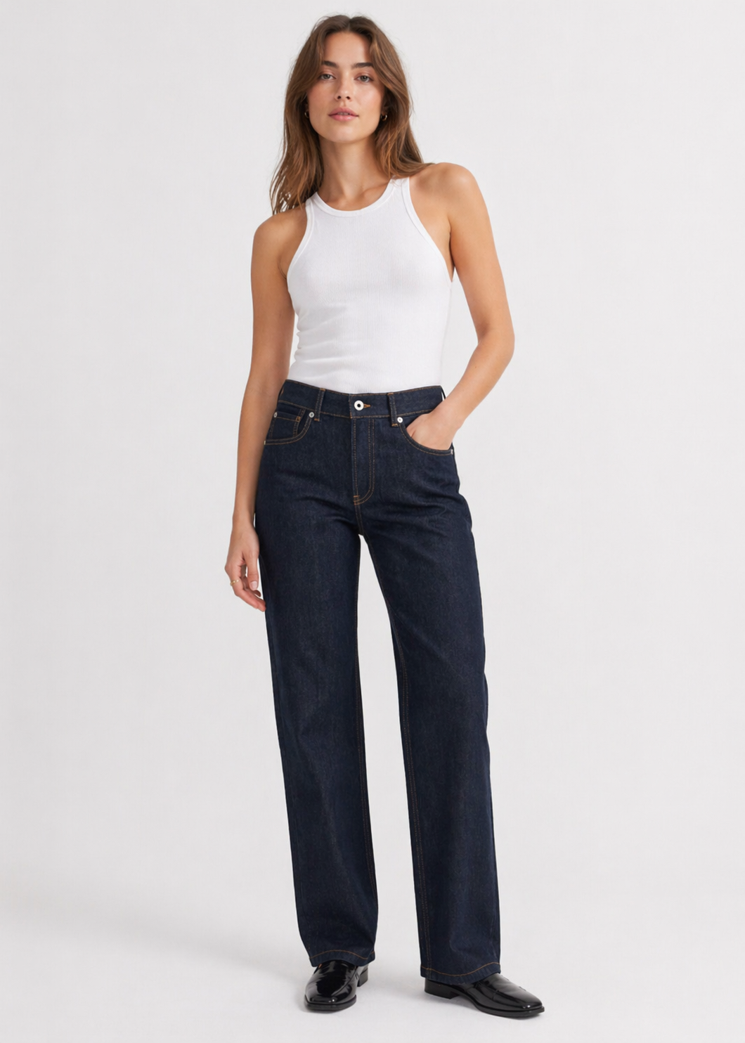 denim Pants in Midnight blue