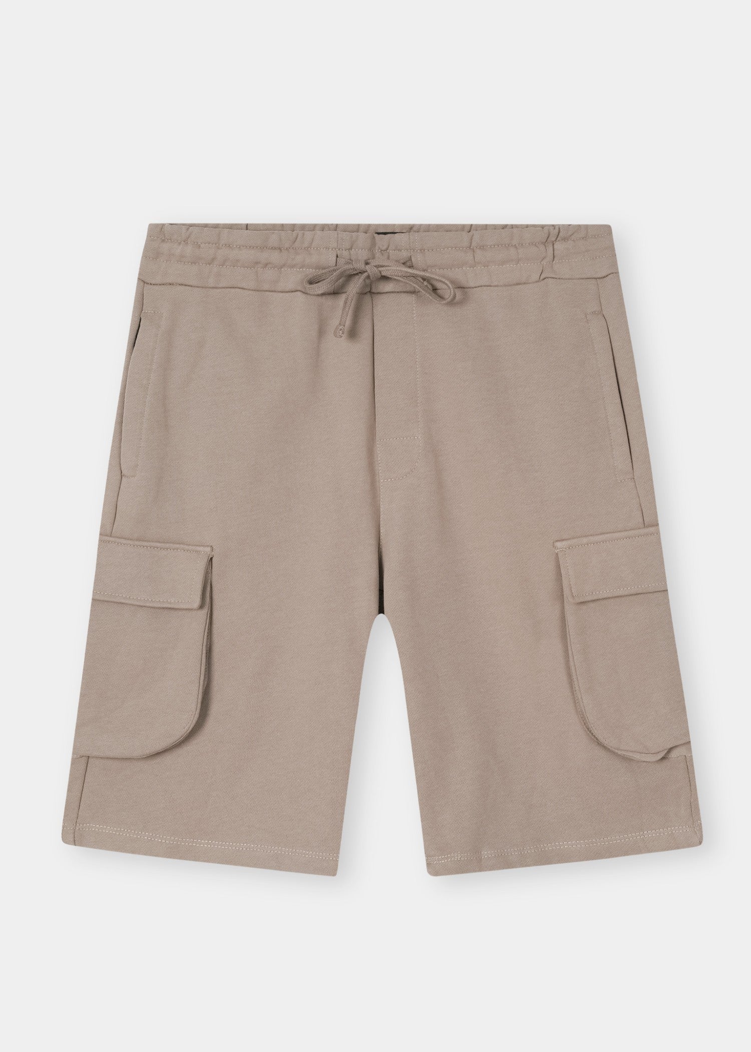 pure cotton Shorts in Beige