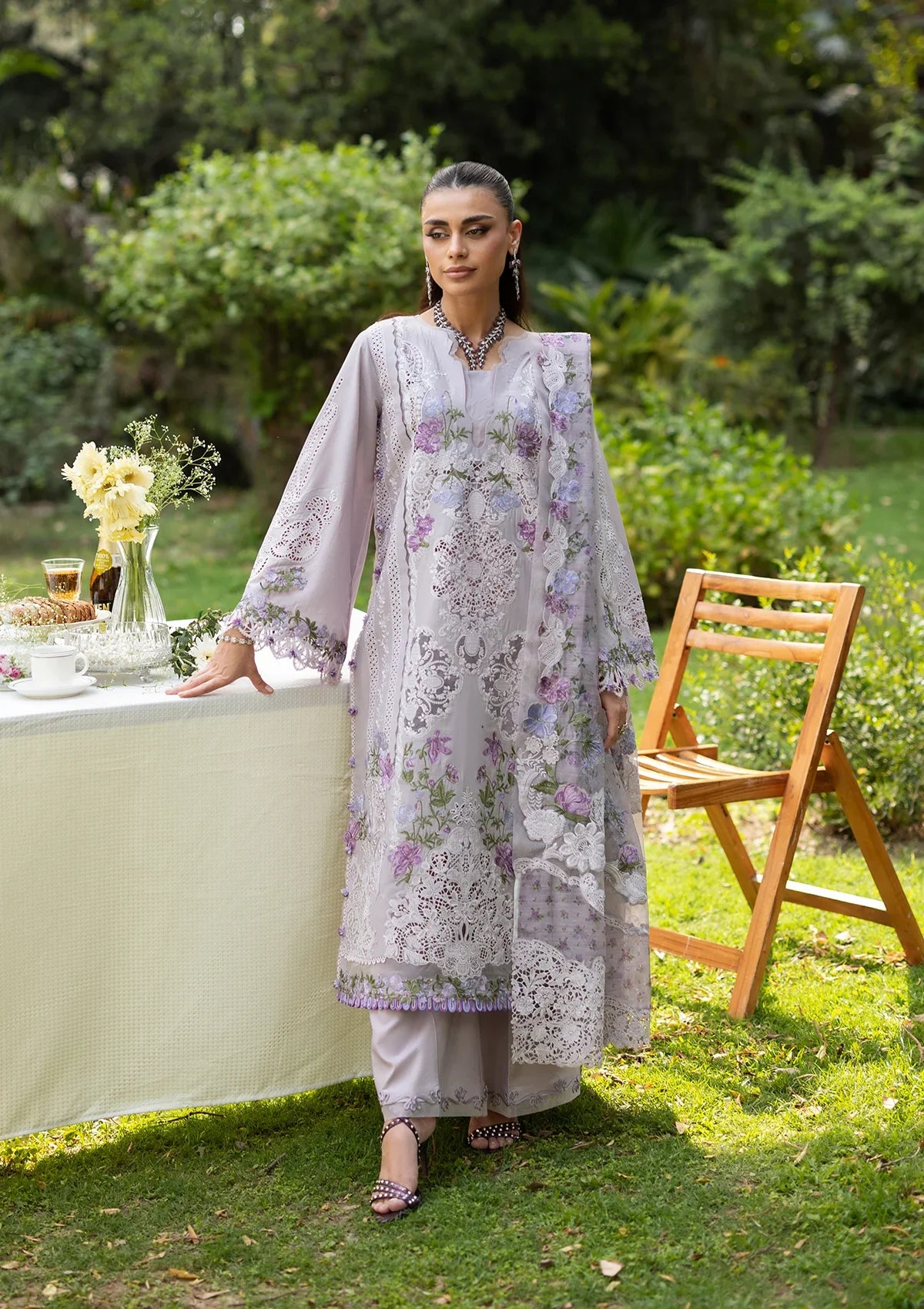 Luxury Lawn – ELQ-4b Pure Plum