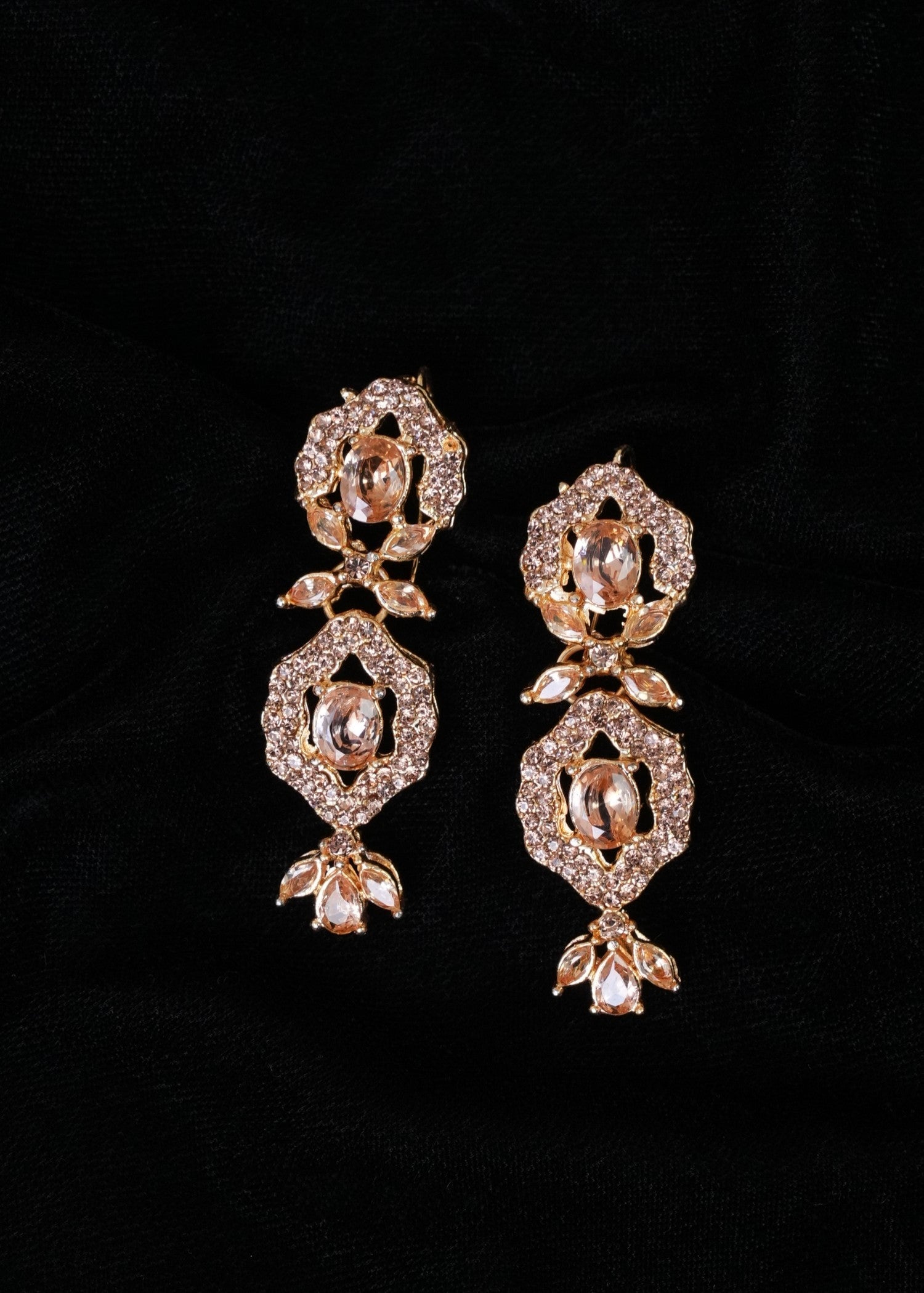 Jewelry Set in Gold, champagne Color by - Trendy Women Jewelry Set YQH7723