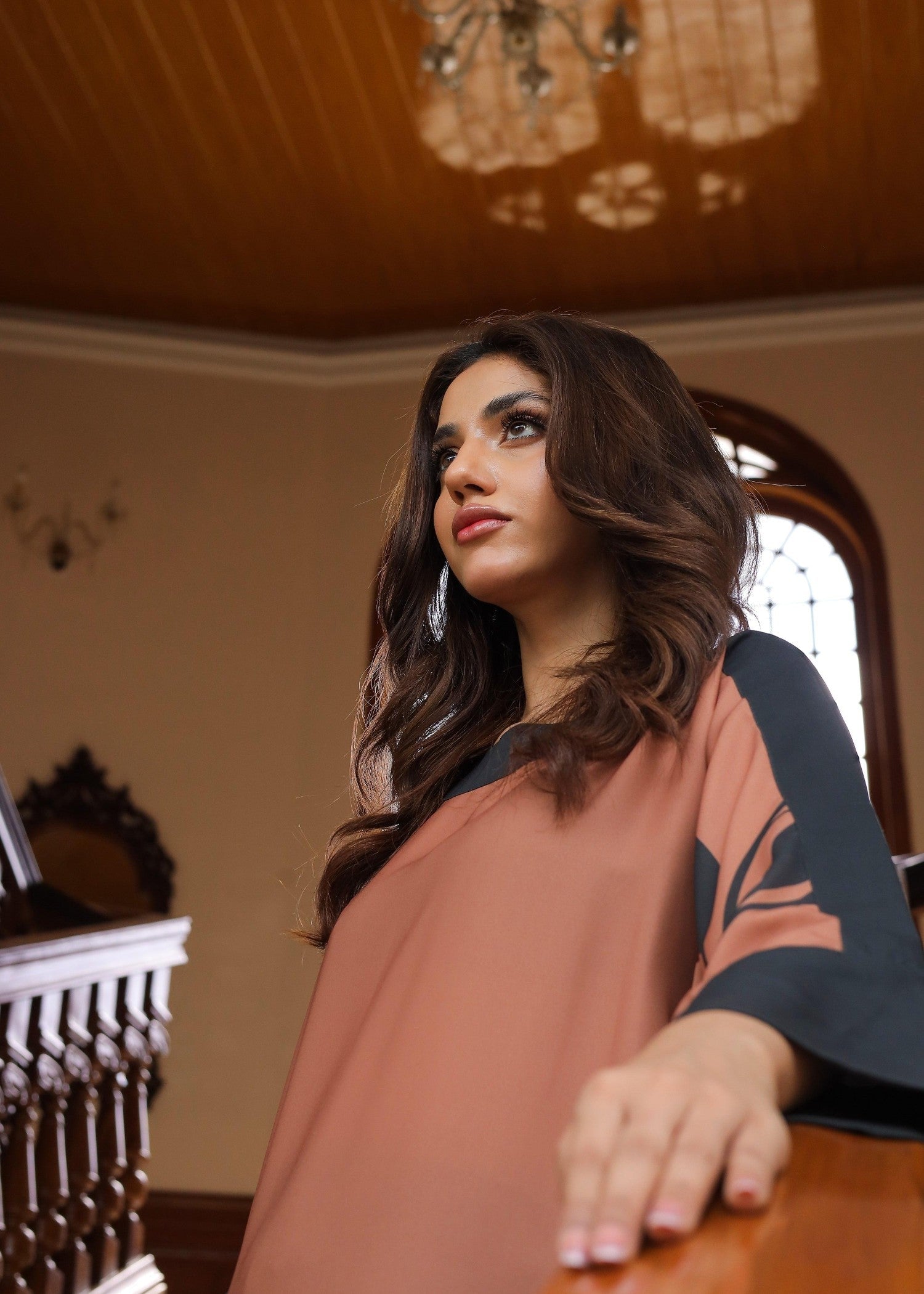 georgette Kurti in Brown