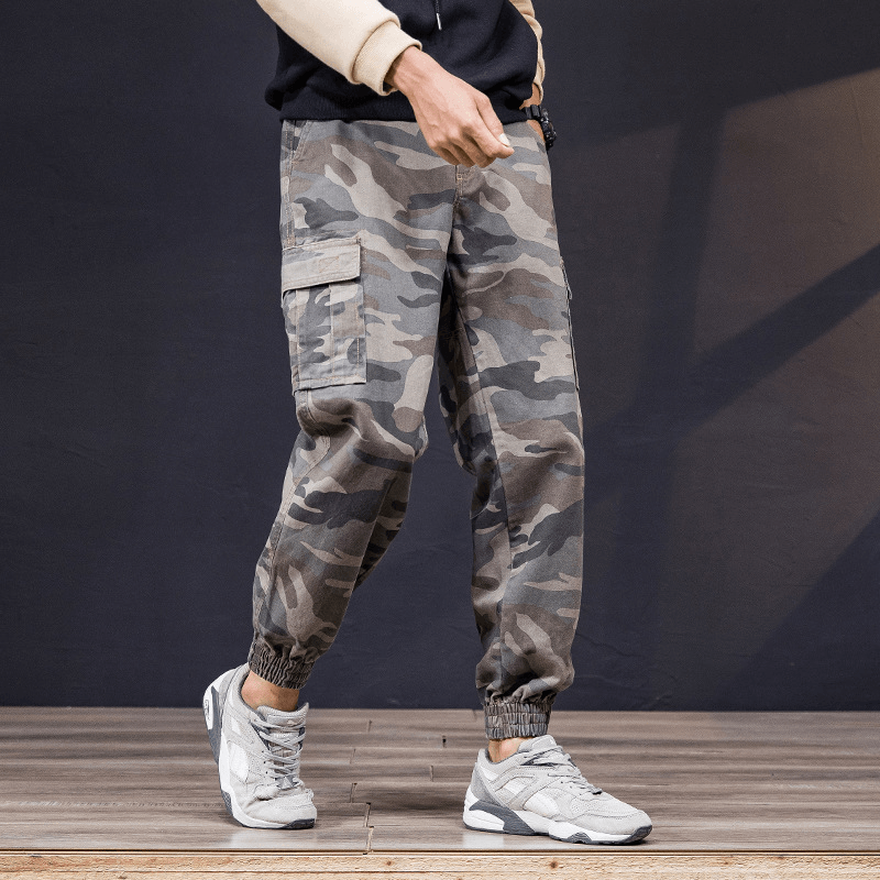 Spring New Camouflage Pants Men'S Korean Version of the Trend of Footwear