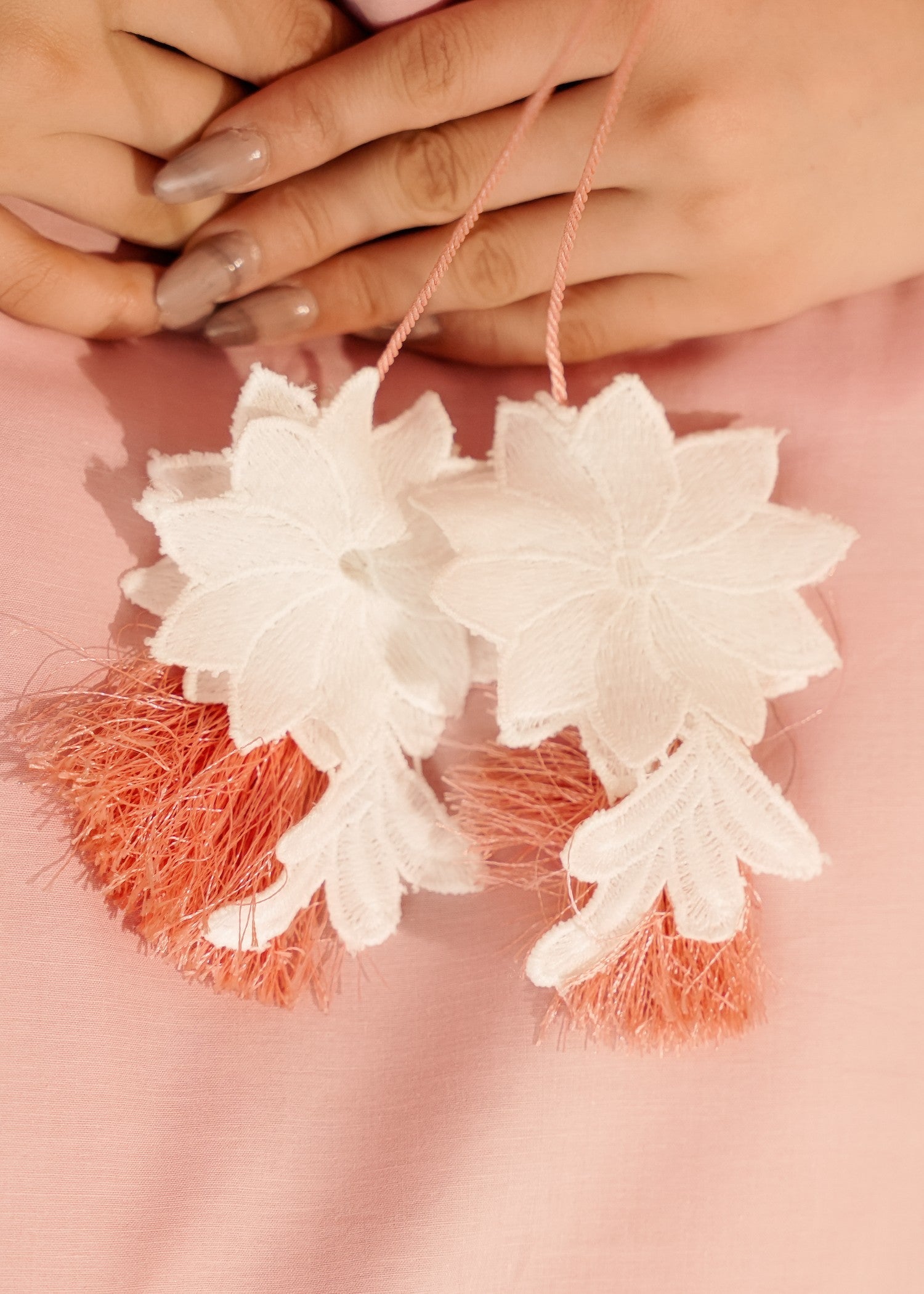 cotton Kurta Set in Light pink