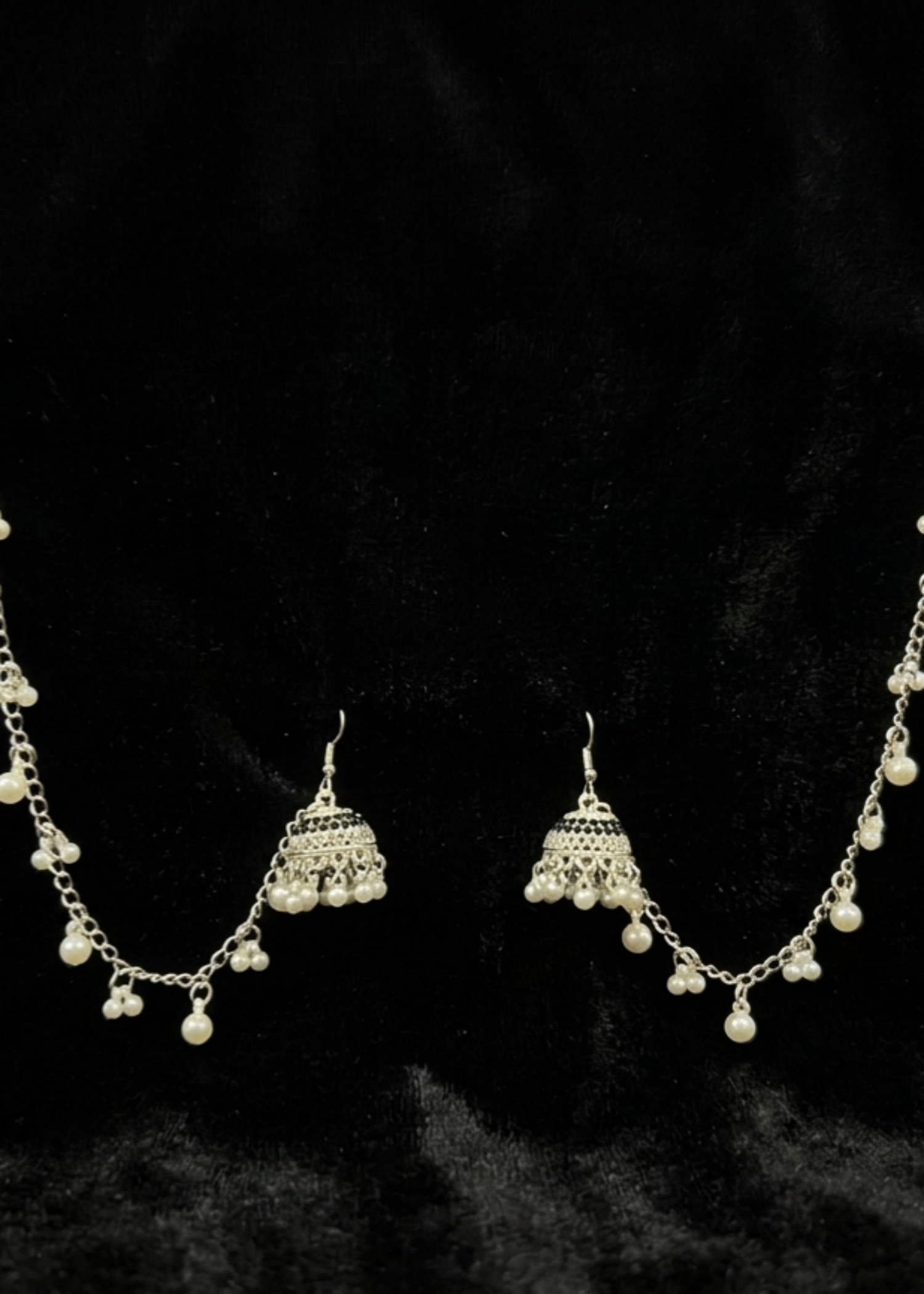 Earrings in Silver Color by - Trendy Women Earrings DEC7819