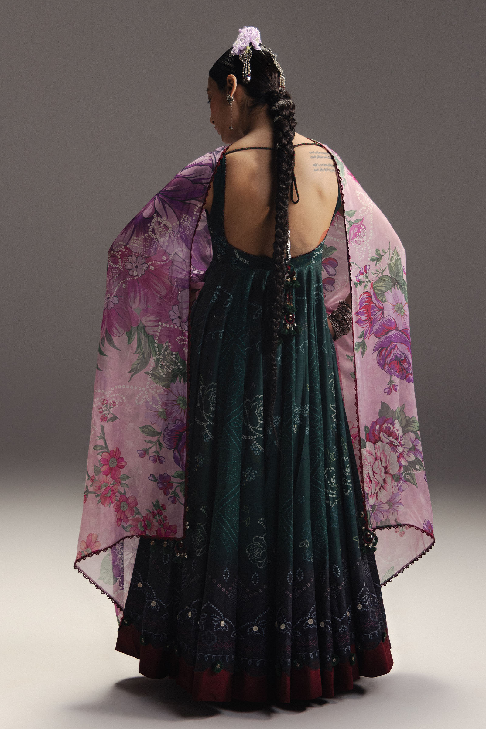 Anarkali Festive Luxury Lawn – Nayab-D4