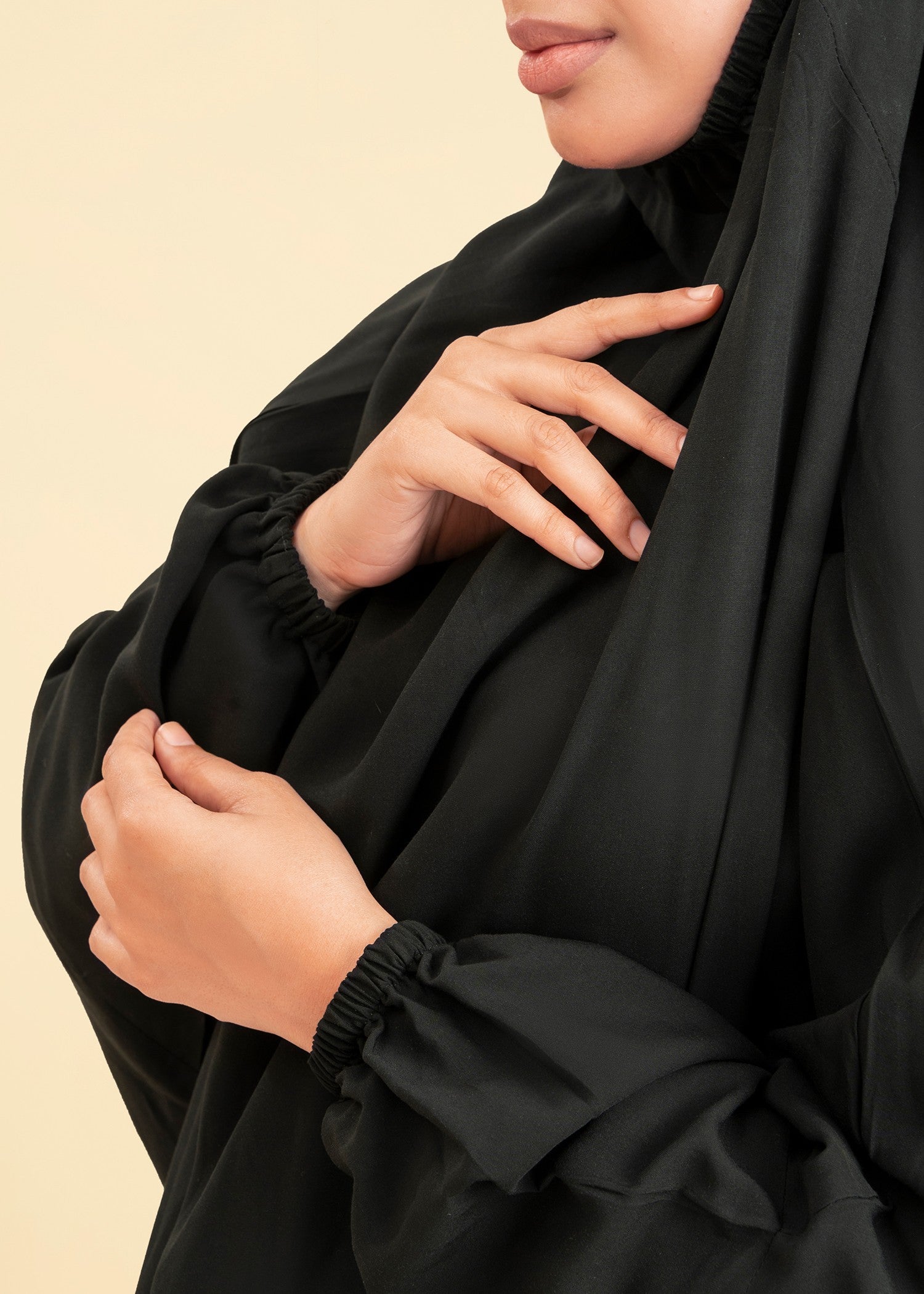 nidha Chaddar in Black