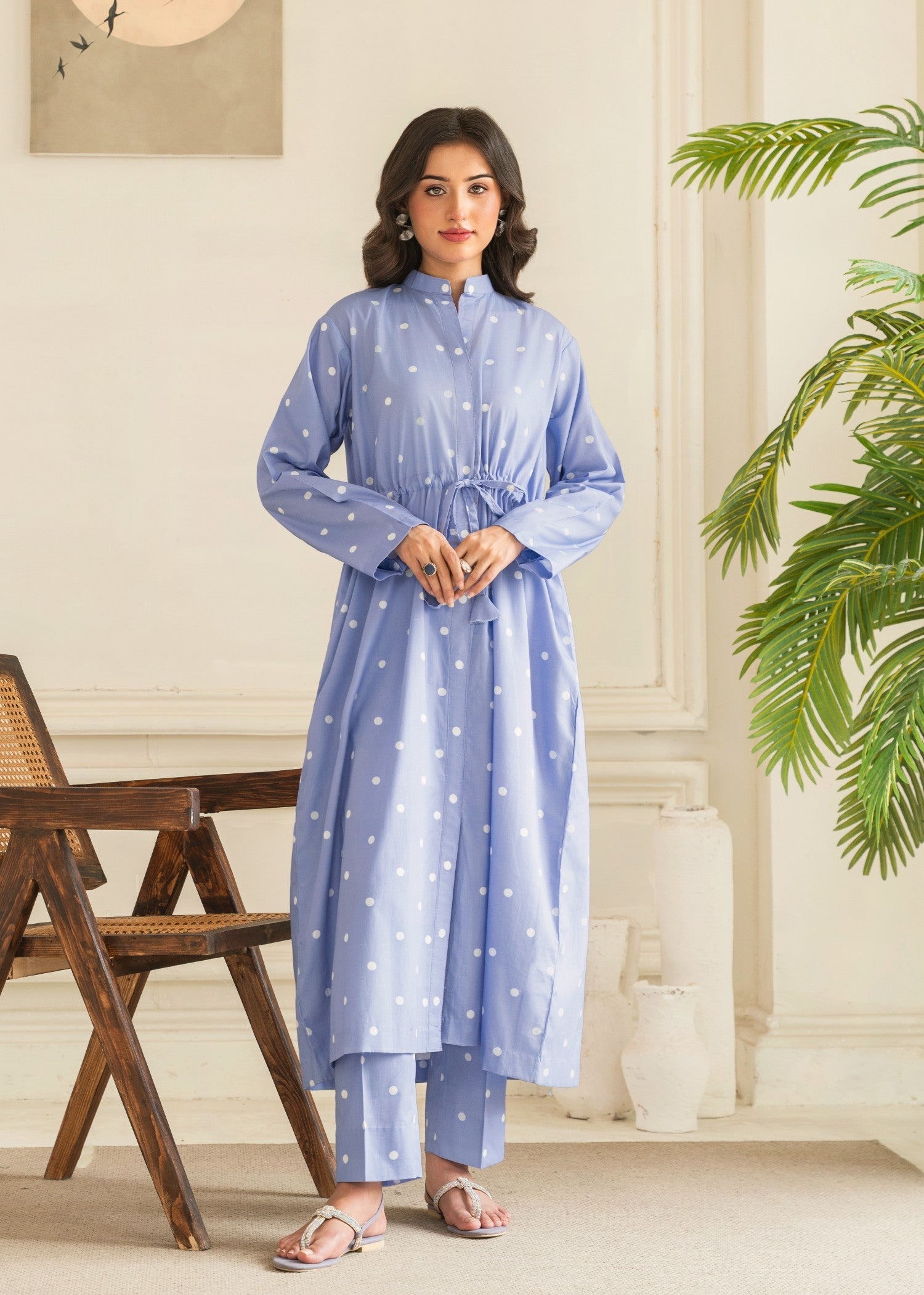 cotton Co Ord Sets in Lavender