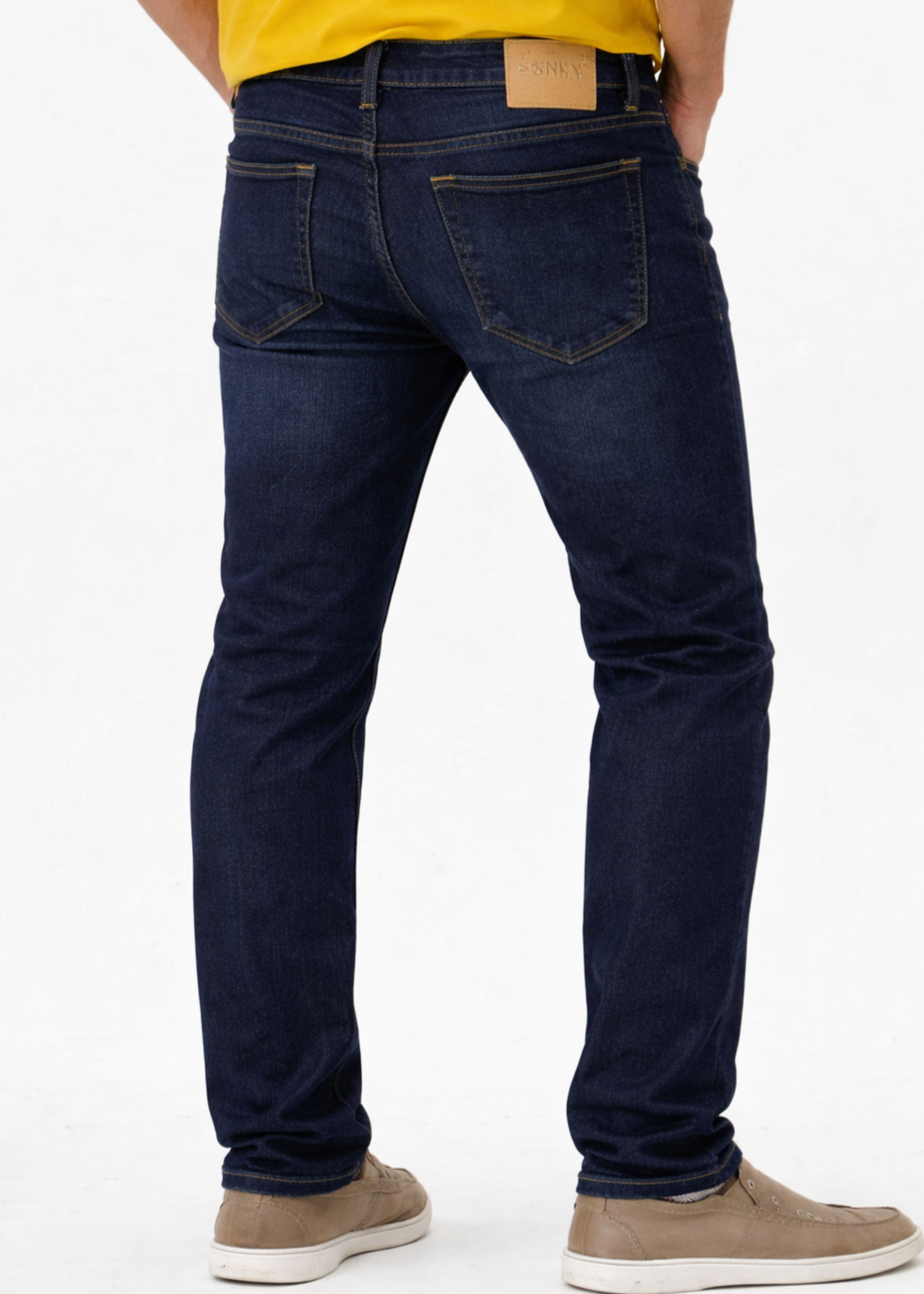 cotton Jeans in Indigo