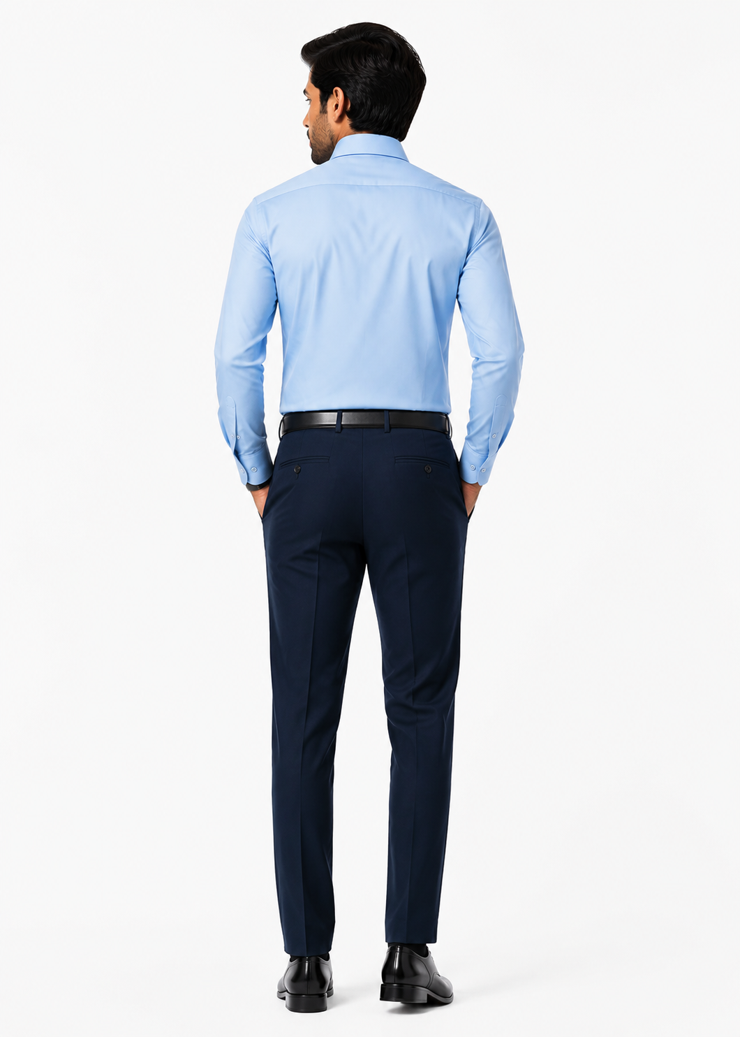 cotton Formal Shirt in Sky