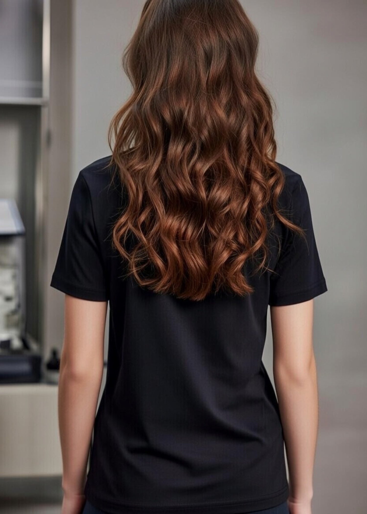 cotton T Shirt in Black