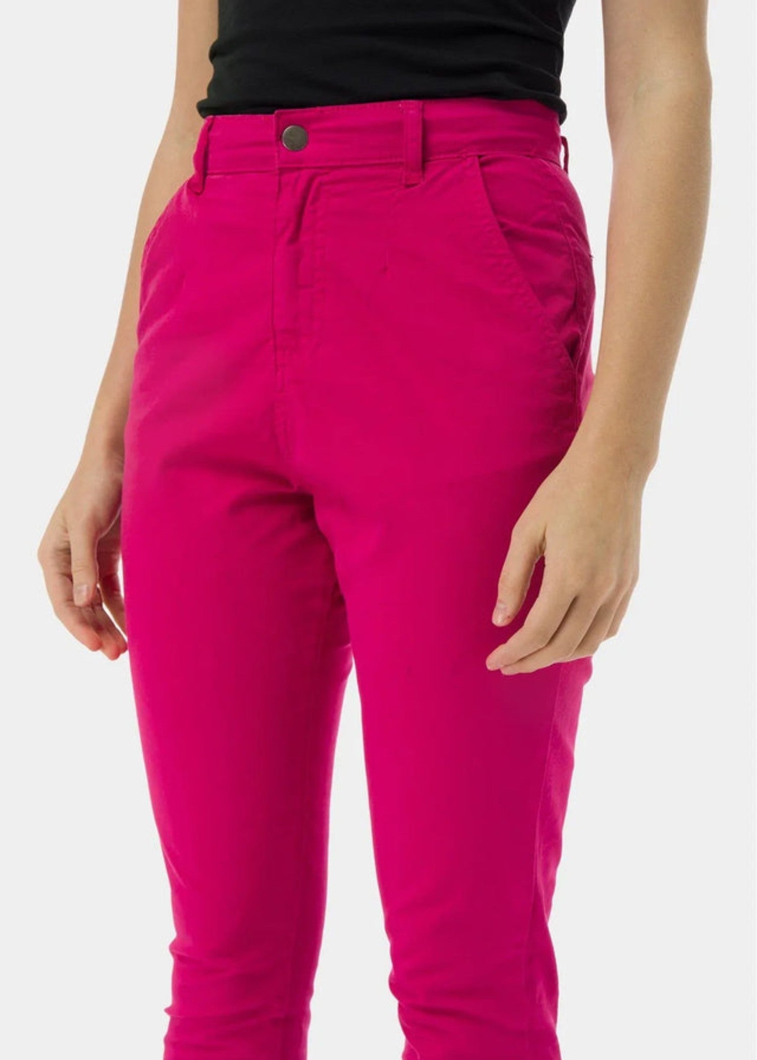 cotton Jeans in Pink