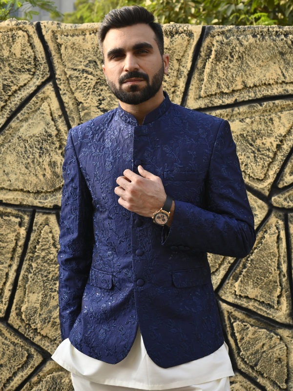 masuri Prince Coat in Blue