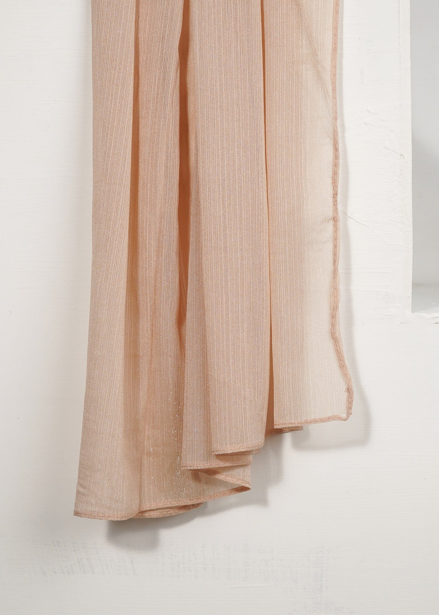 chiffon Hijab in Peach orange