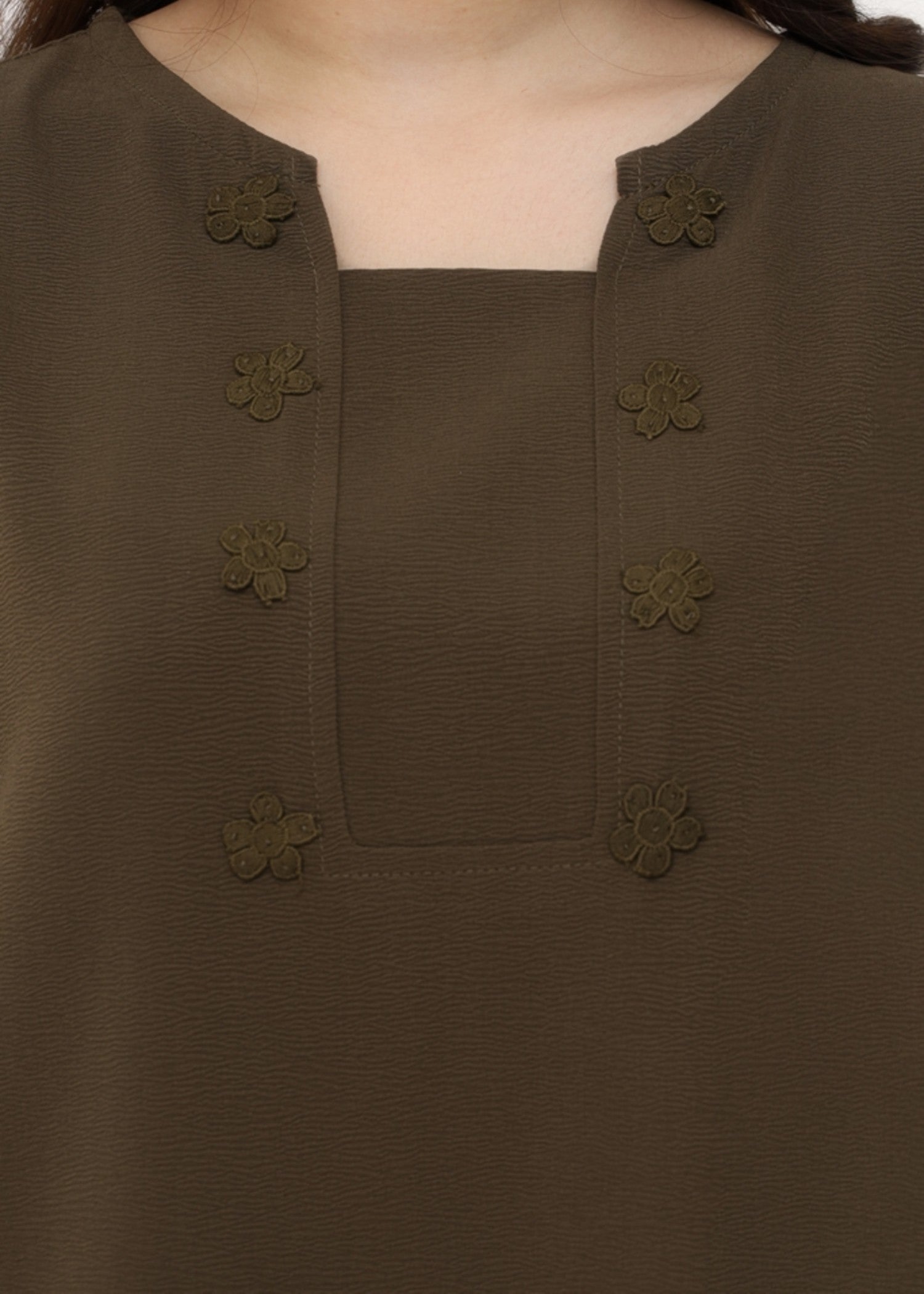 georgette Co Ord Sets in Mocha brown