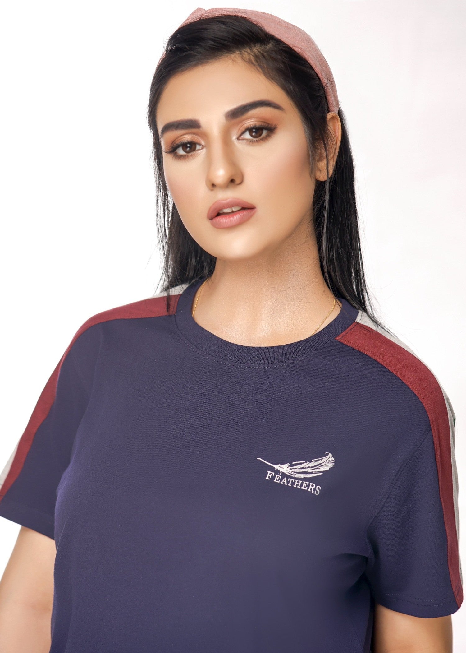 single jersey knit Tracksuit in Blue