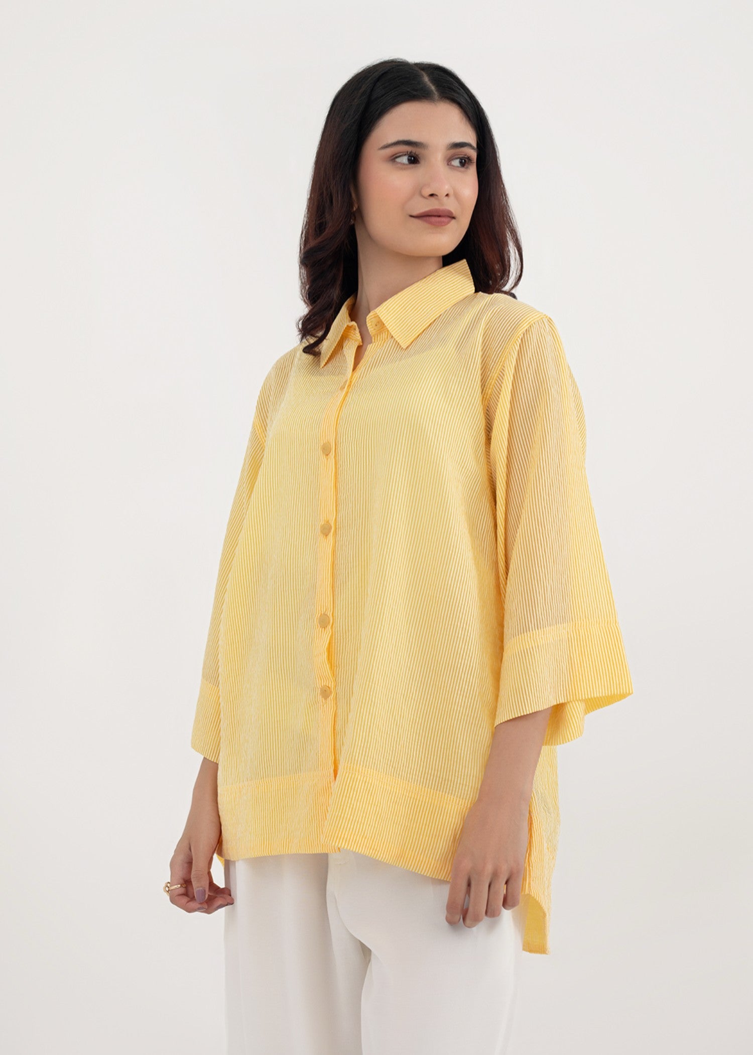 cotton Top in Pale yellow