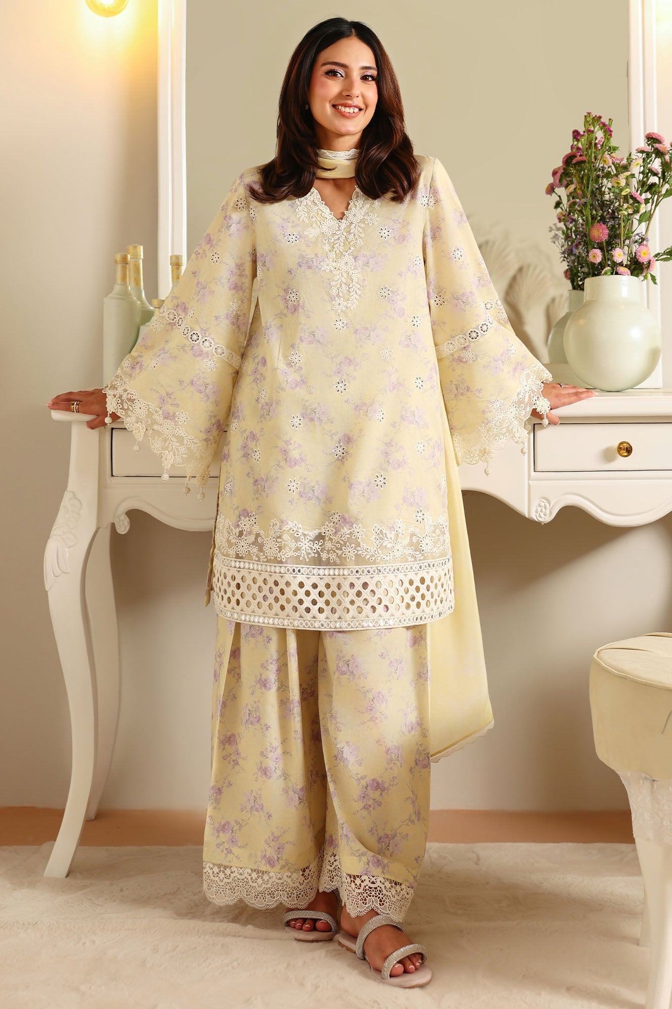 Eid Lawn Edit – Orchid Flare