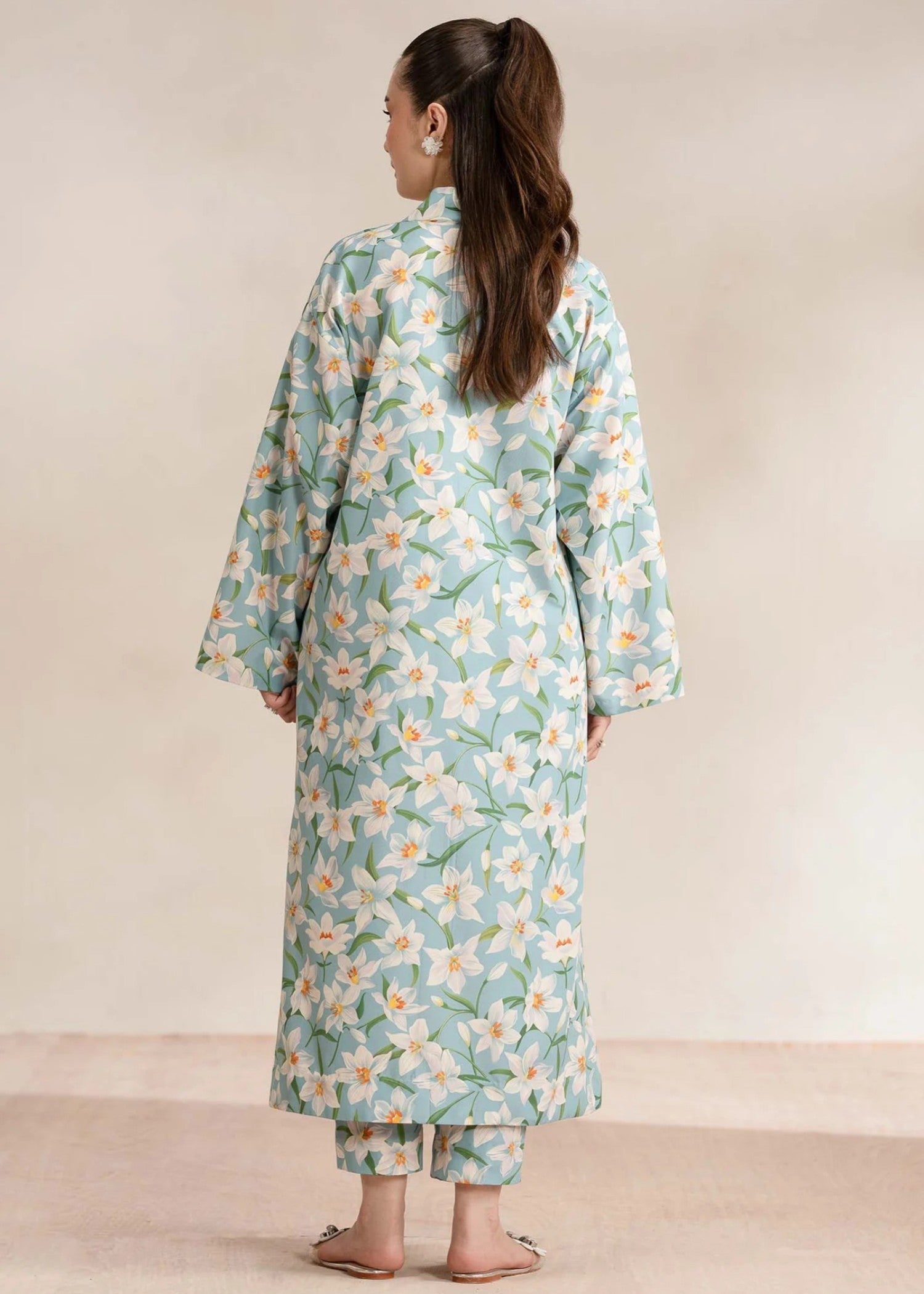 cotton Co Ord Sets in Light blue