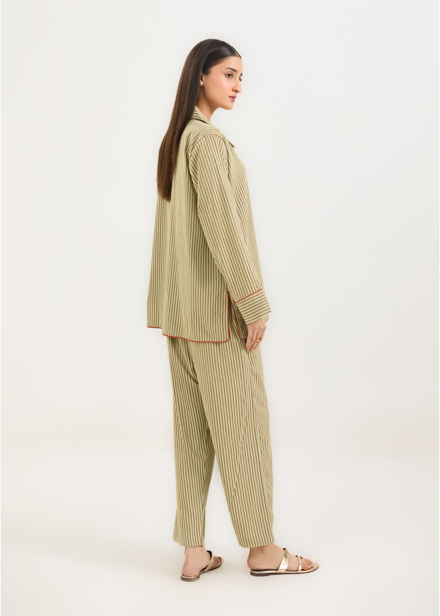 polycotton Co Ord Sets in Acid yellow