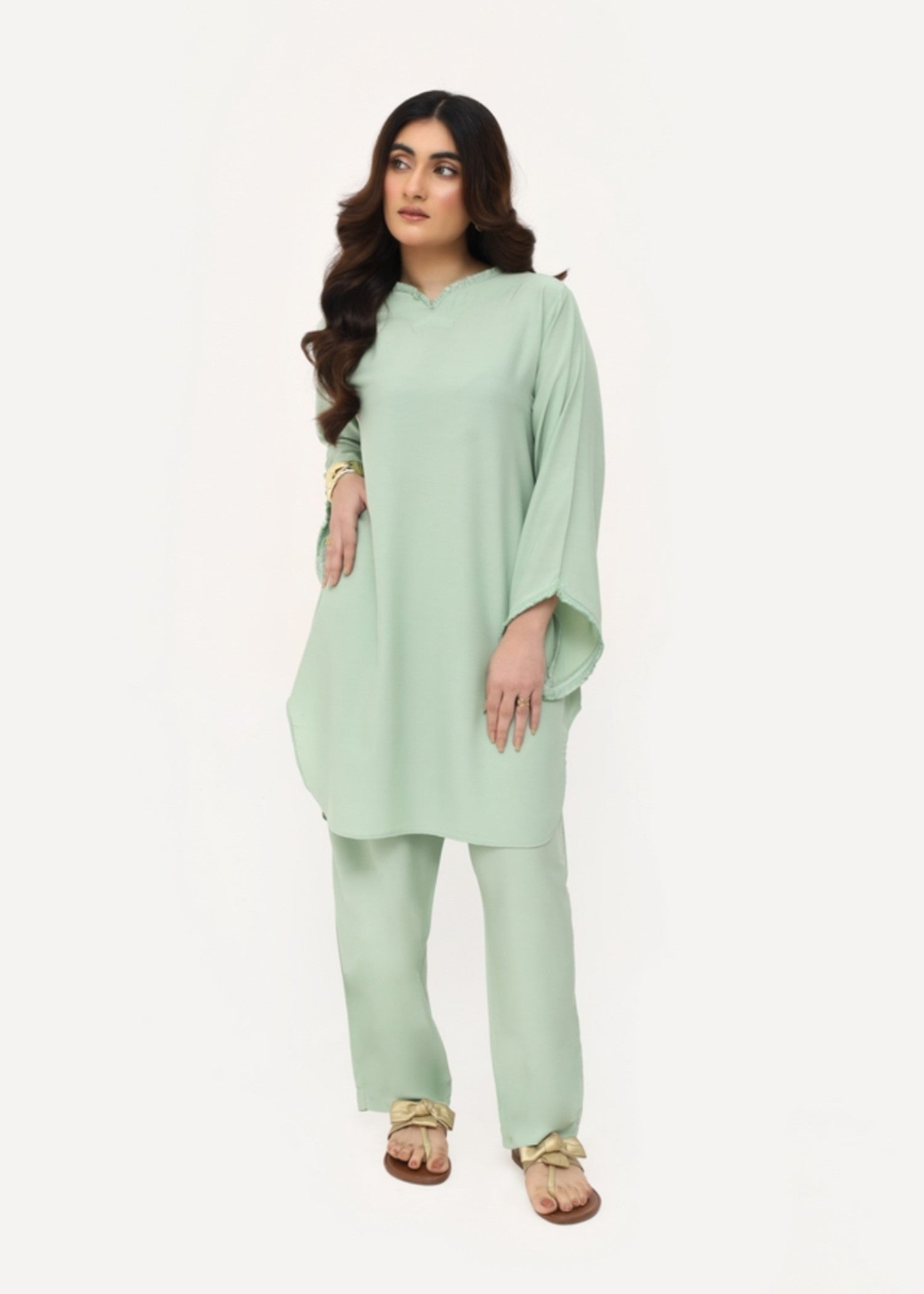 polycotton Co Ord Sets in Aquamarine