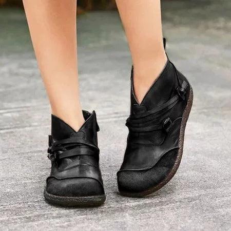 New women's shoes woolen women's leather boots