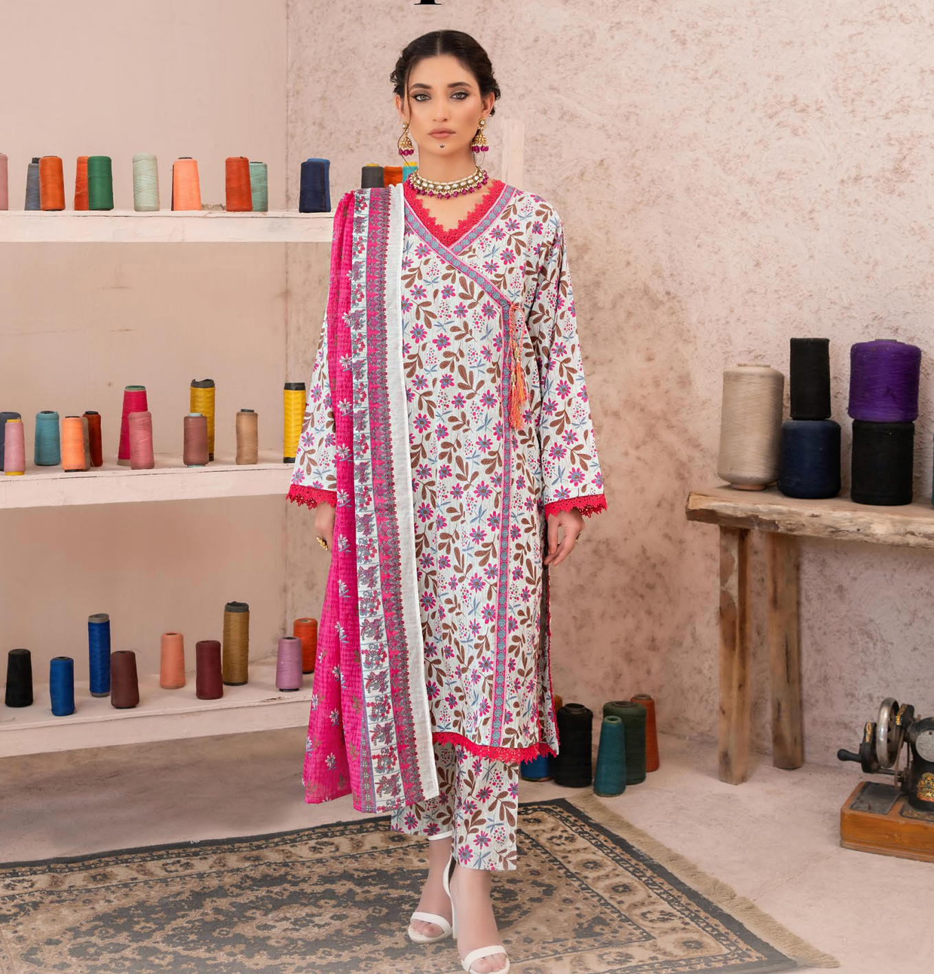 Printed Summer Lawn Drop 14 – 4
