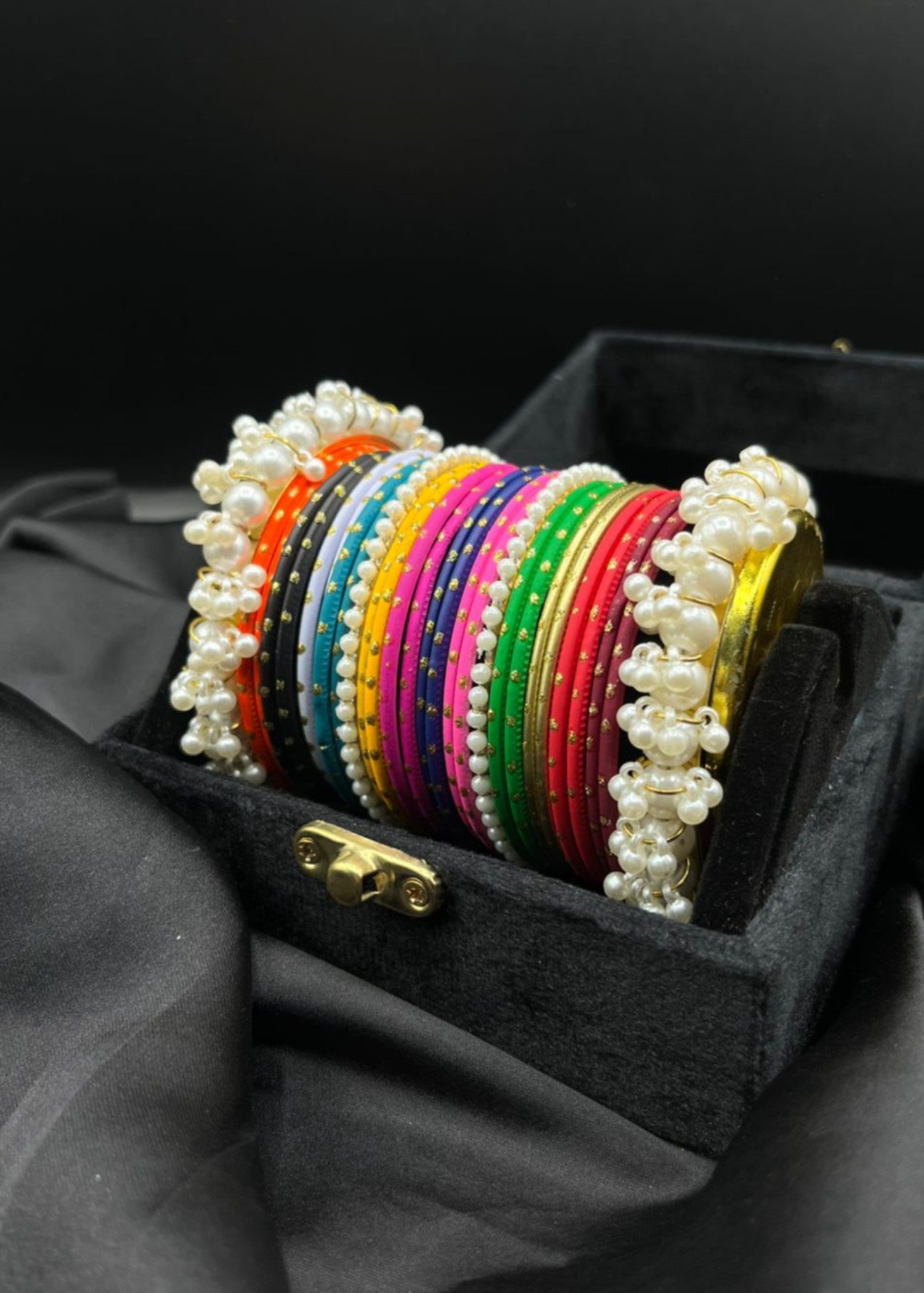 Bangles in Multi Color by - Trendy Women Bangles KQK4128