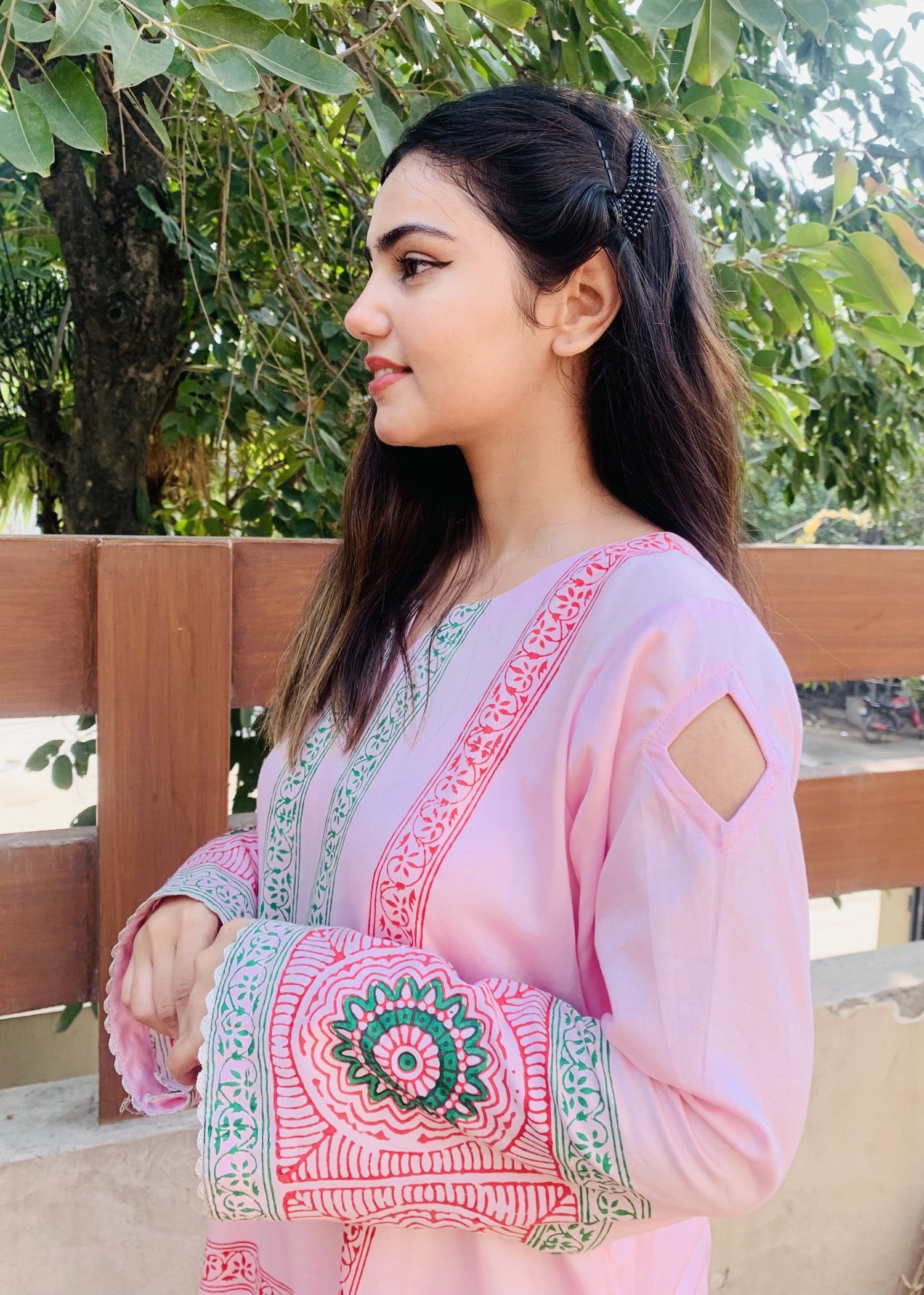 cotton satin Co Ord Sets in Pink