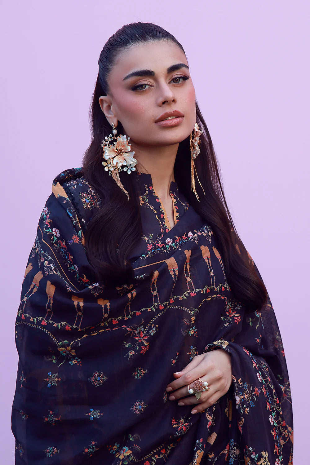 Mirha Lawn – Midnight Jardin
