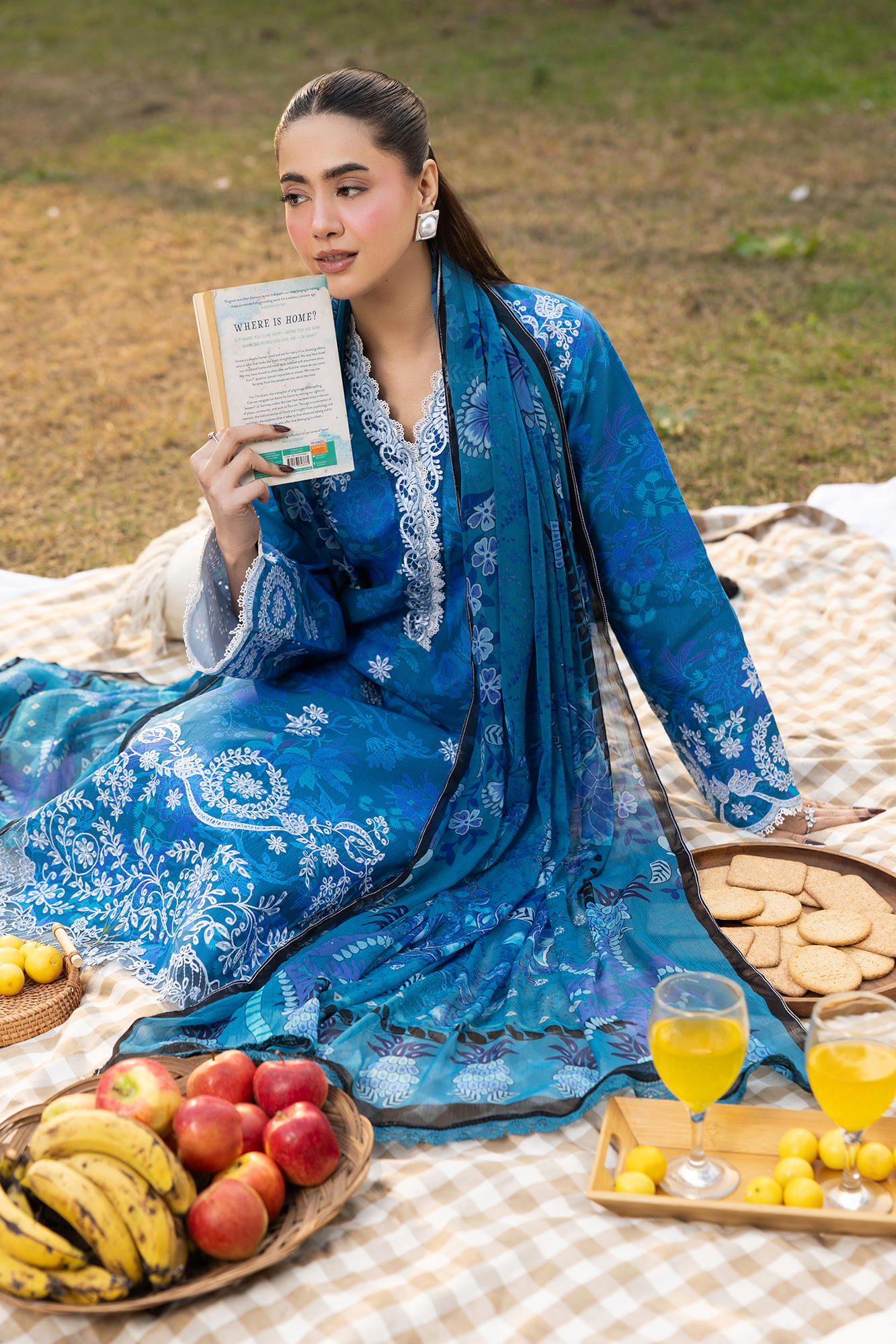 Printkari Lawn – E-12