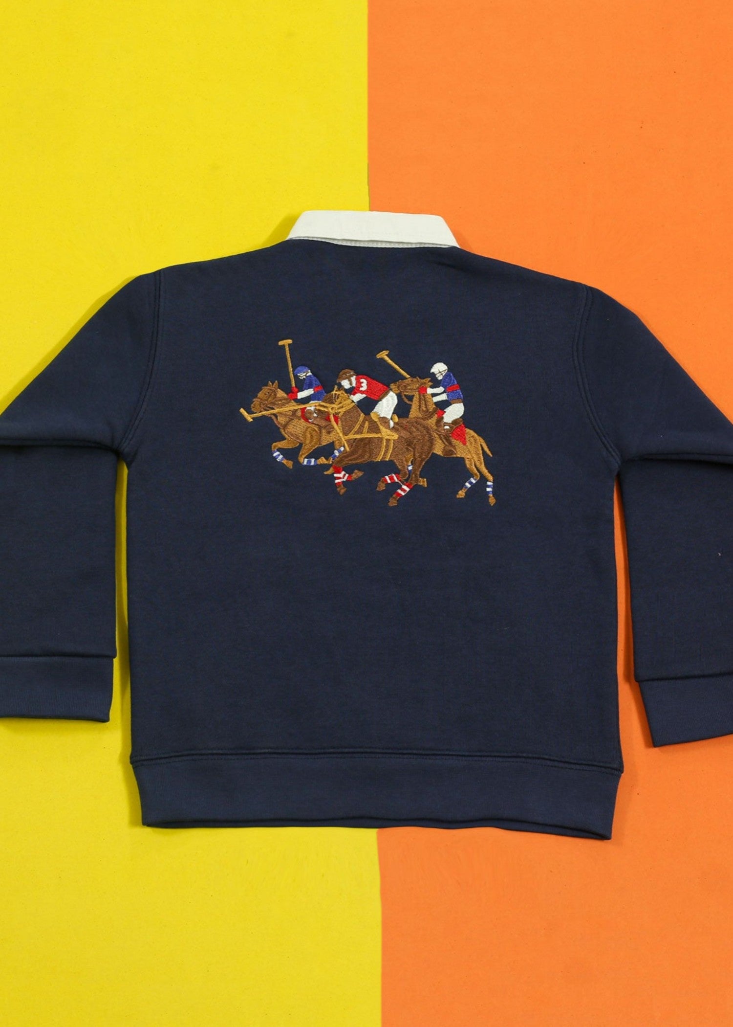 cotton Sweatshirt in Blue