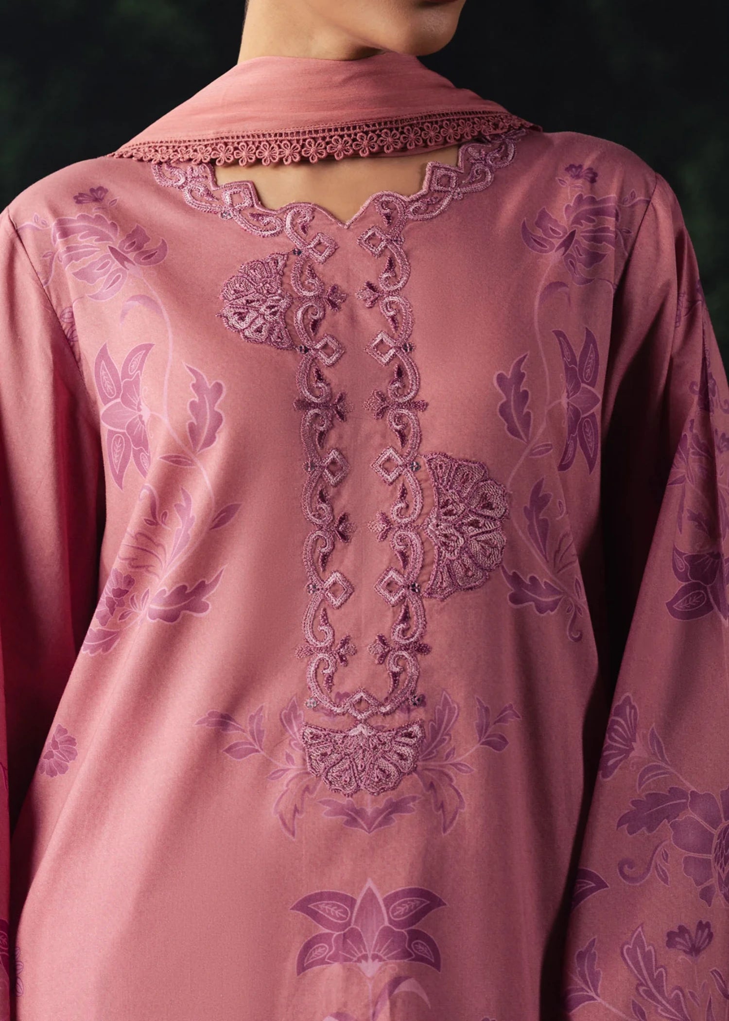 cambric Unstitched in Baby pink