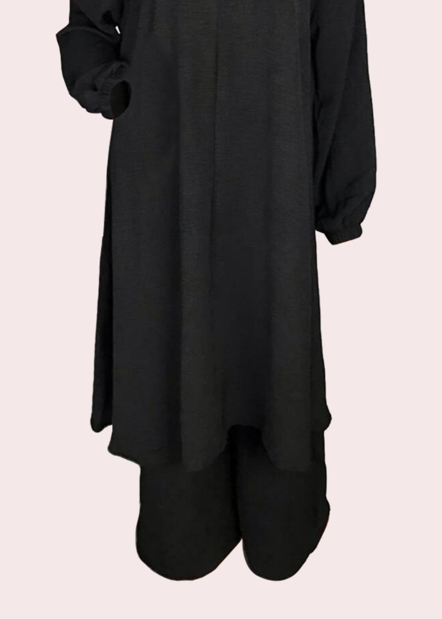 wool Co Ord Sets in Black