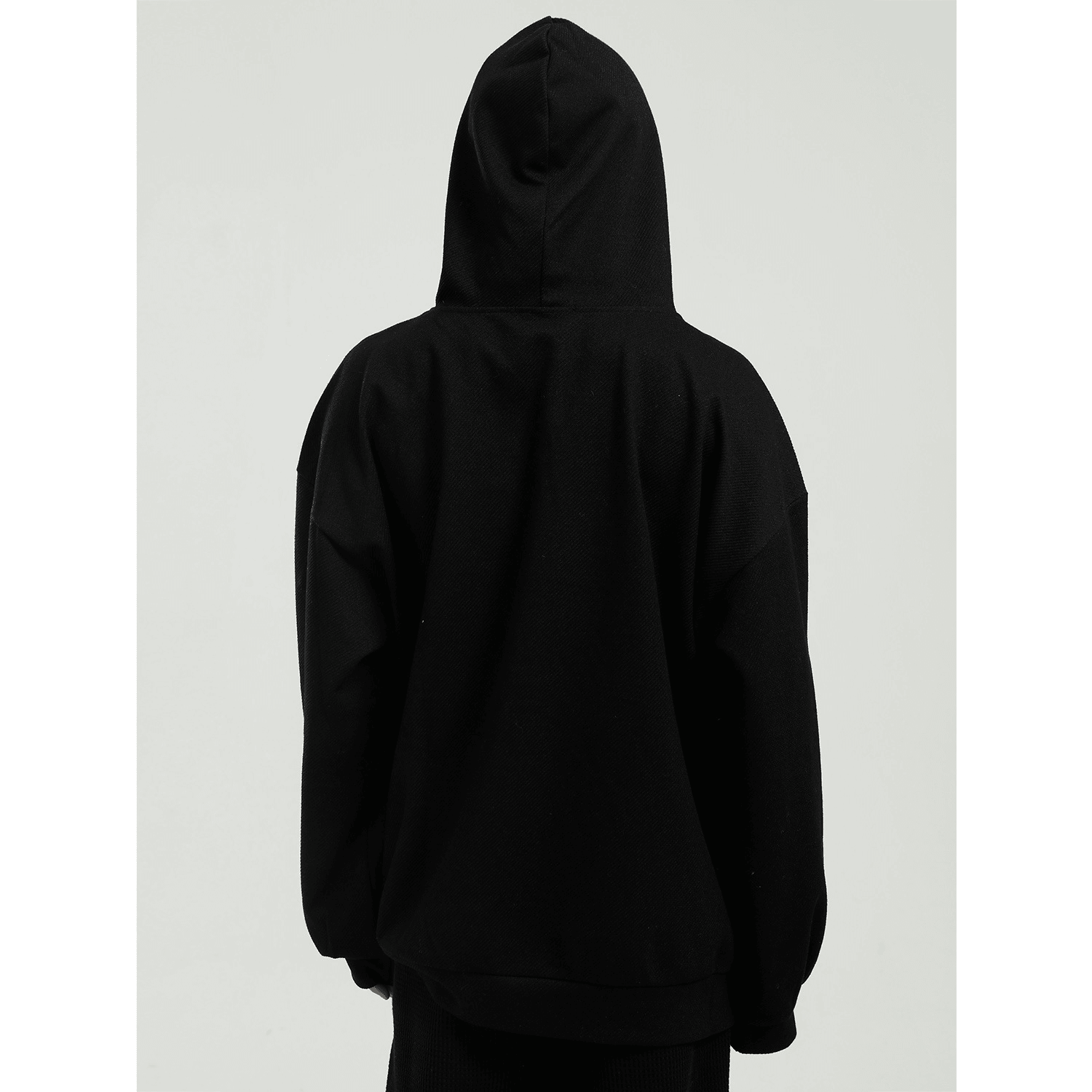 Korean Style Loose Chain Design Sense Wild Letter Couple Hooded Sweater