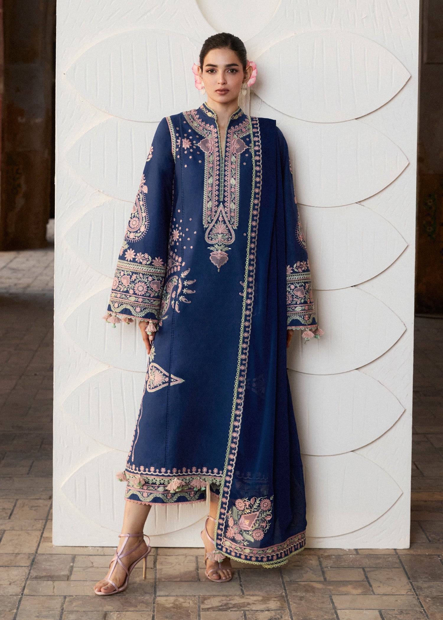 Zan Festive Luxury Lawn – Abi
