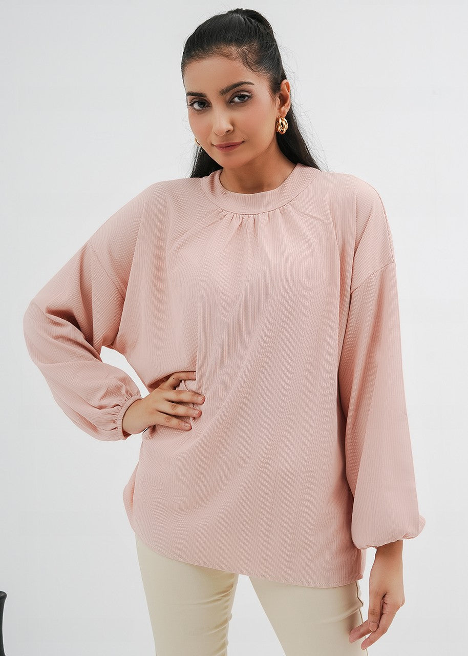 spandex Tunic in Pink