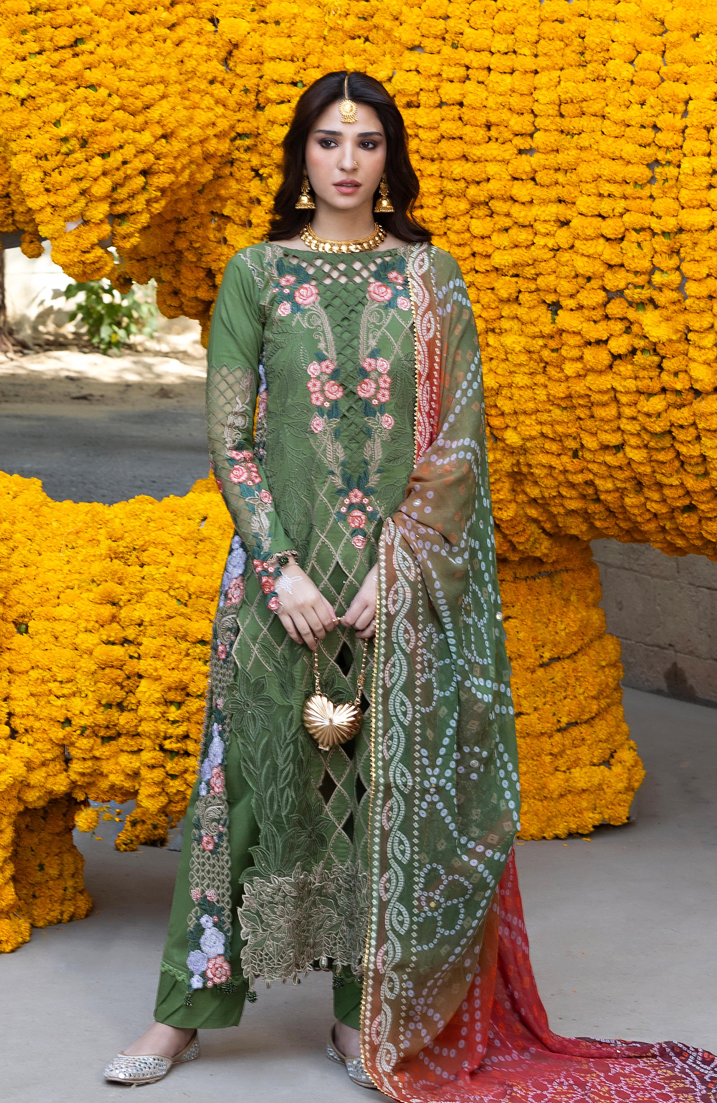 Bandhani Lawn - The Tales of Jaipur – BTJ-26-01