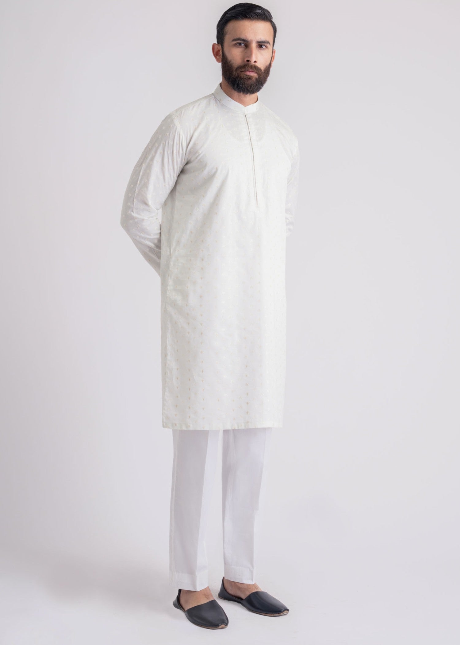 cotton Kurta in Off-white
