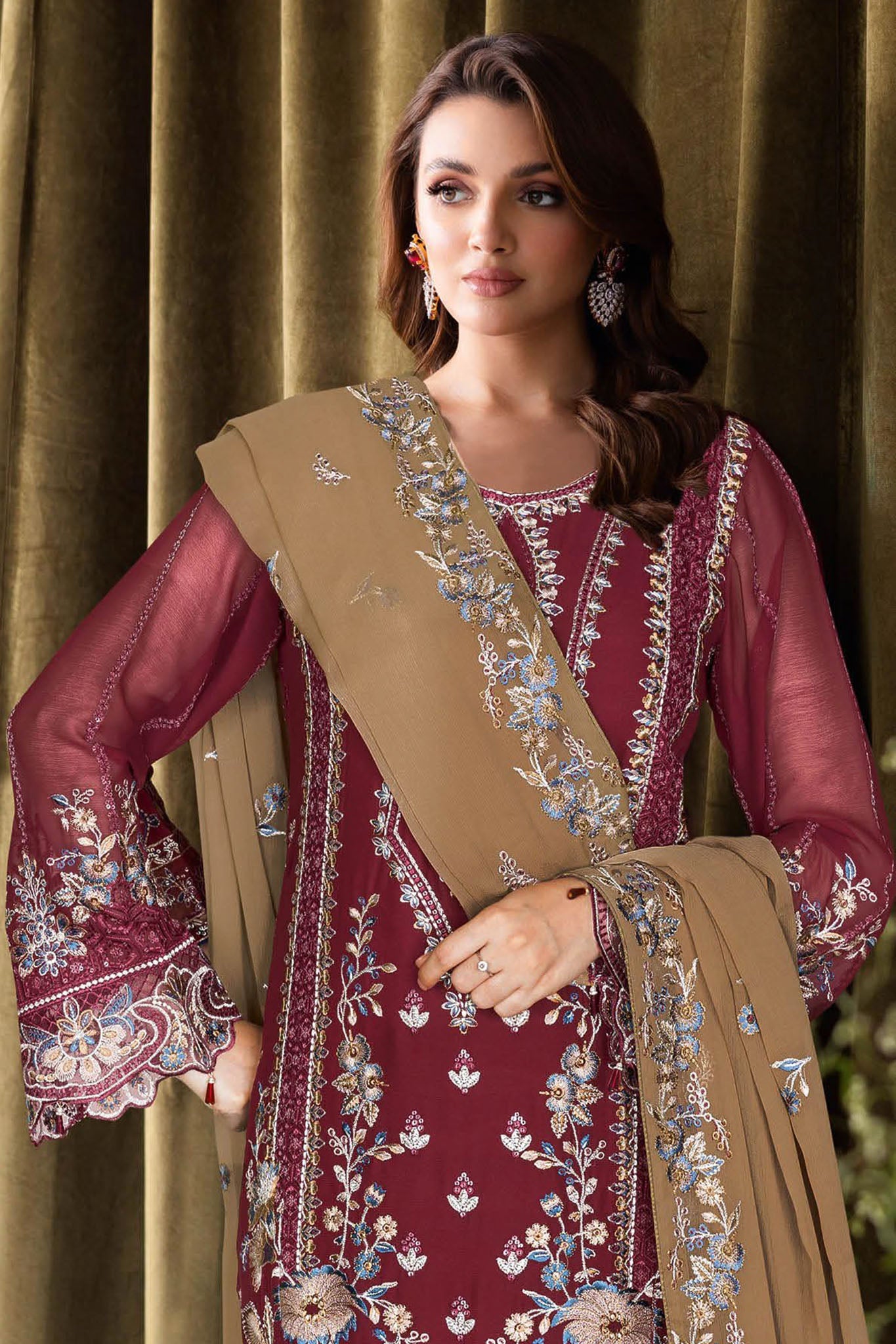 Sangeet Chiffon Formals – B-403