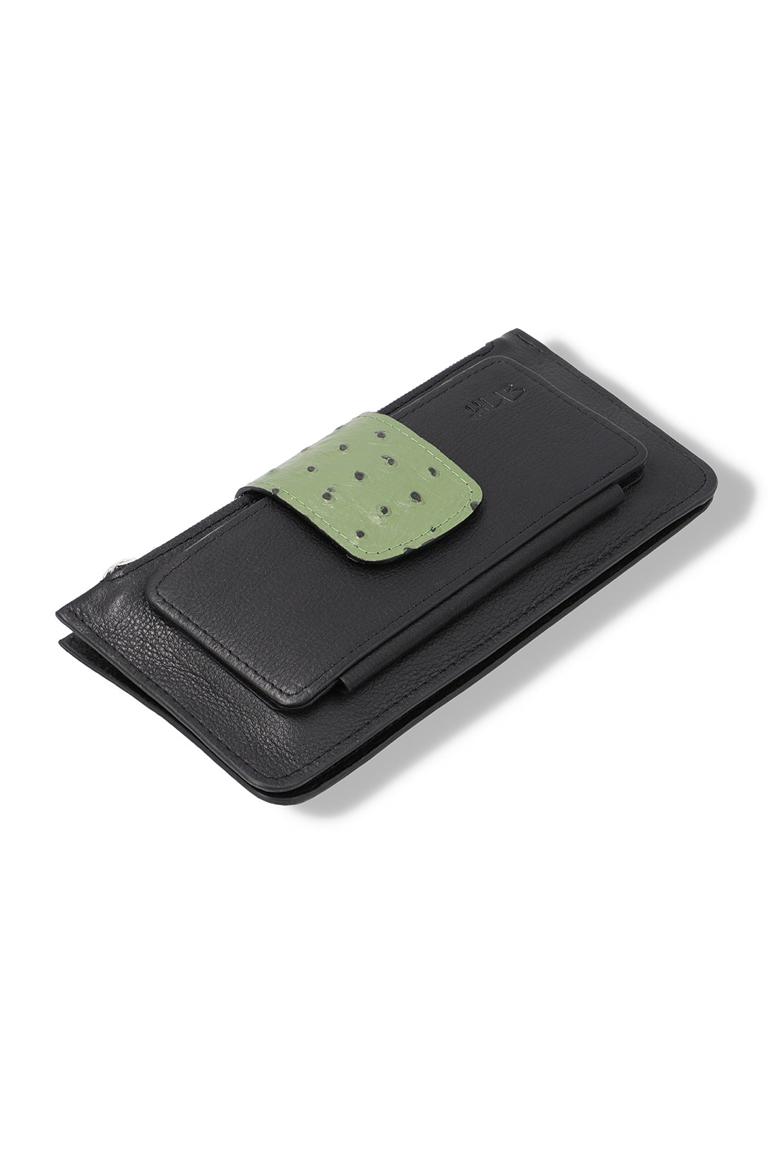 Wallet in Apple green, black Color by - Trendy Women Wallet RDK0637