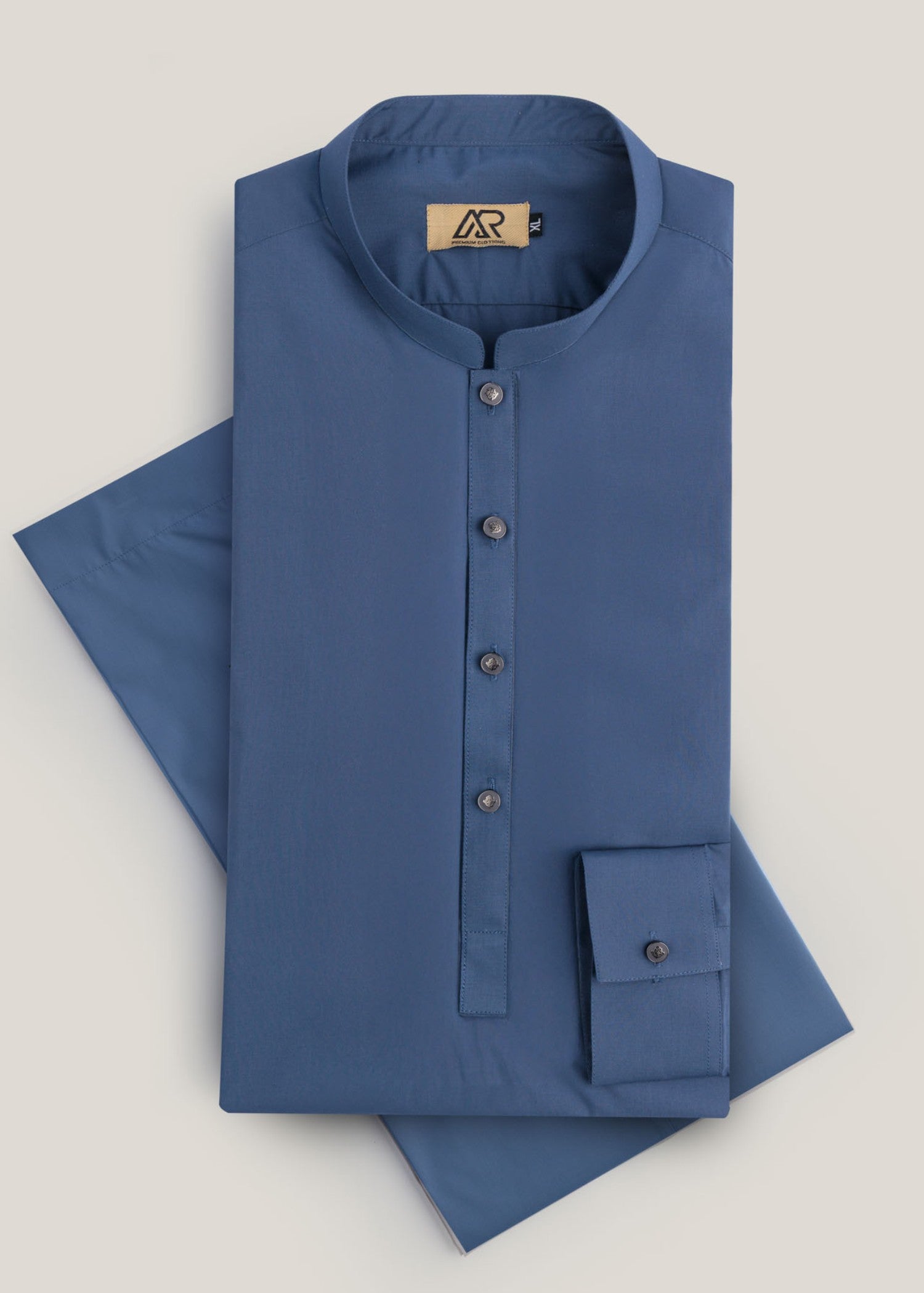 wash & wear Shalwar Kameez in Ocean blue