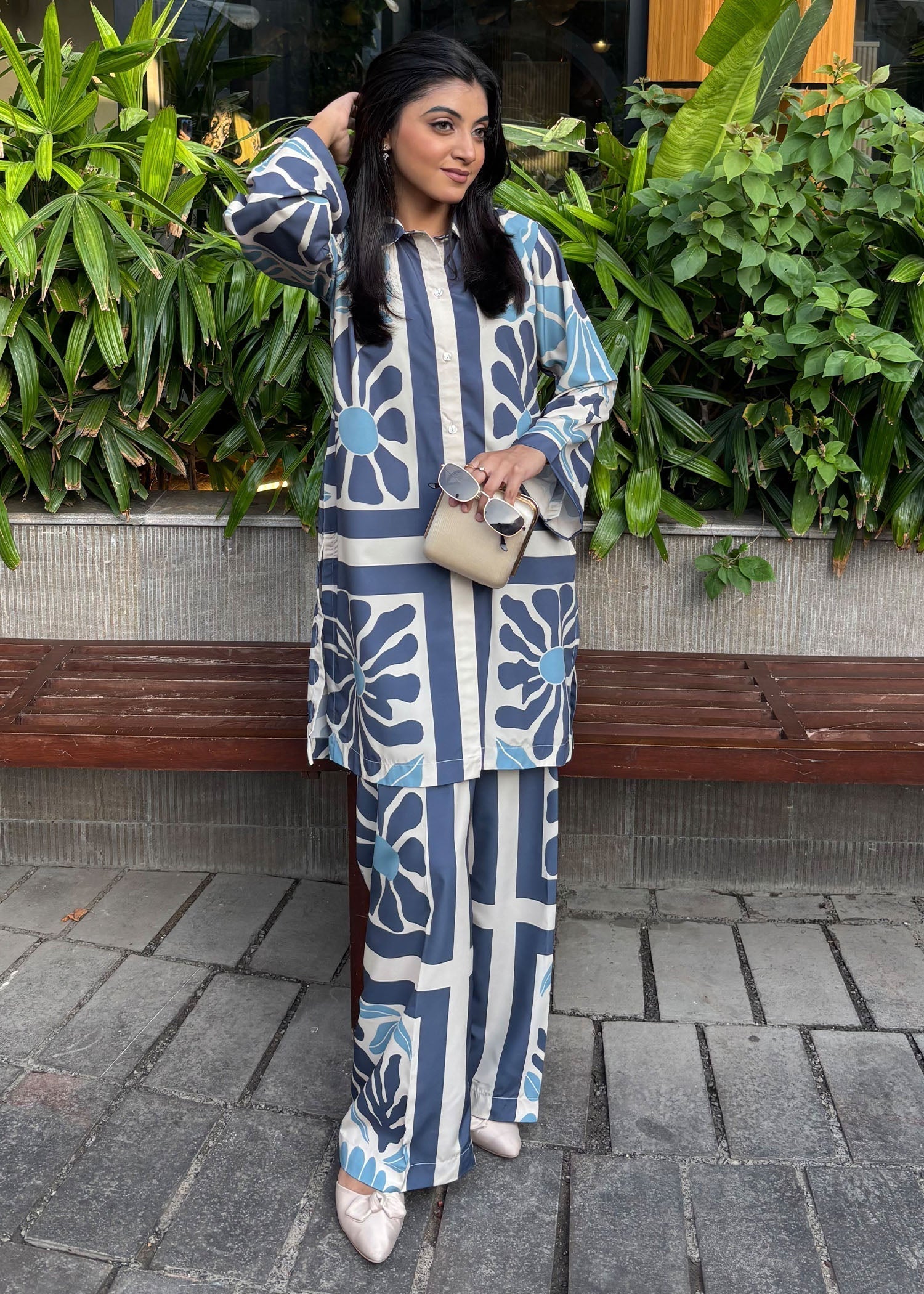crepe Co Ord Sets in Multi