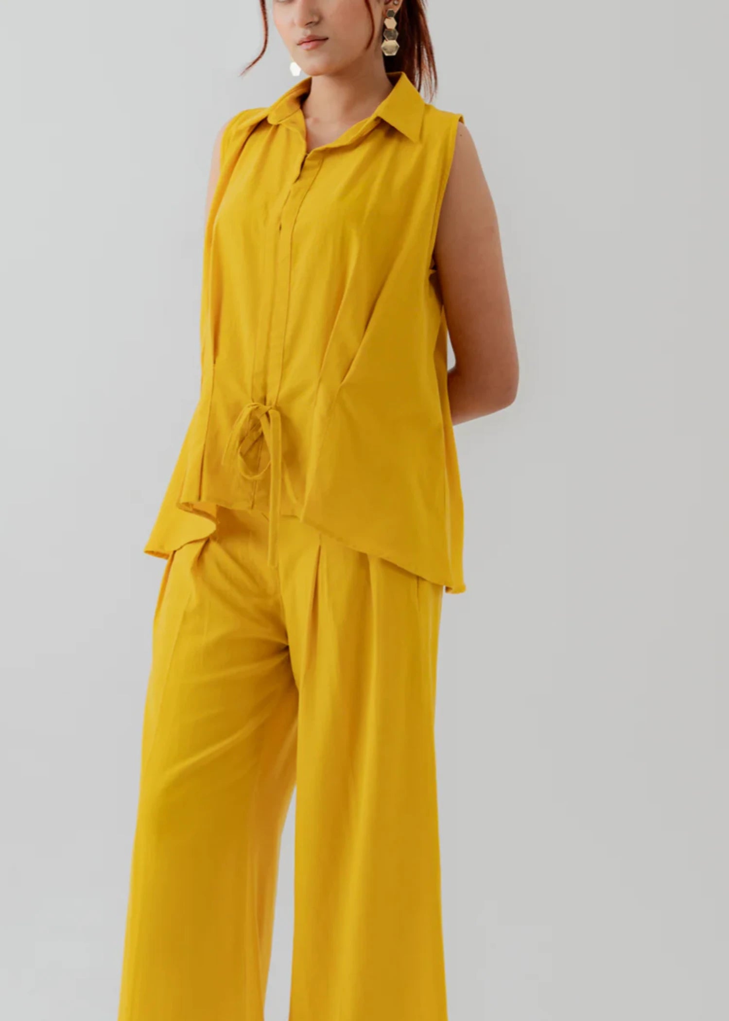 cotton Top in Yellow