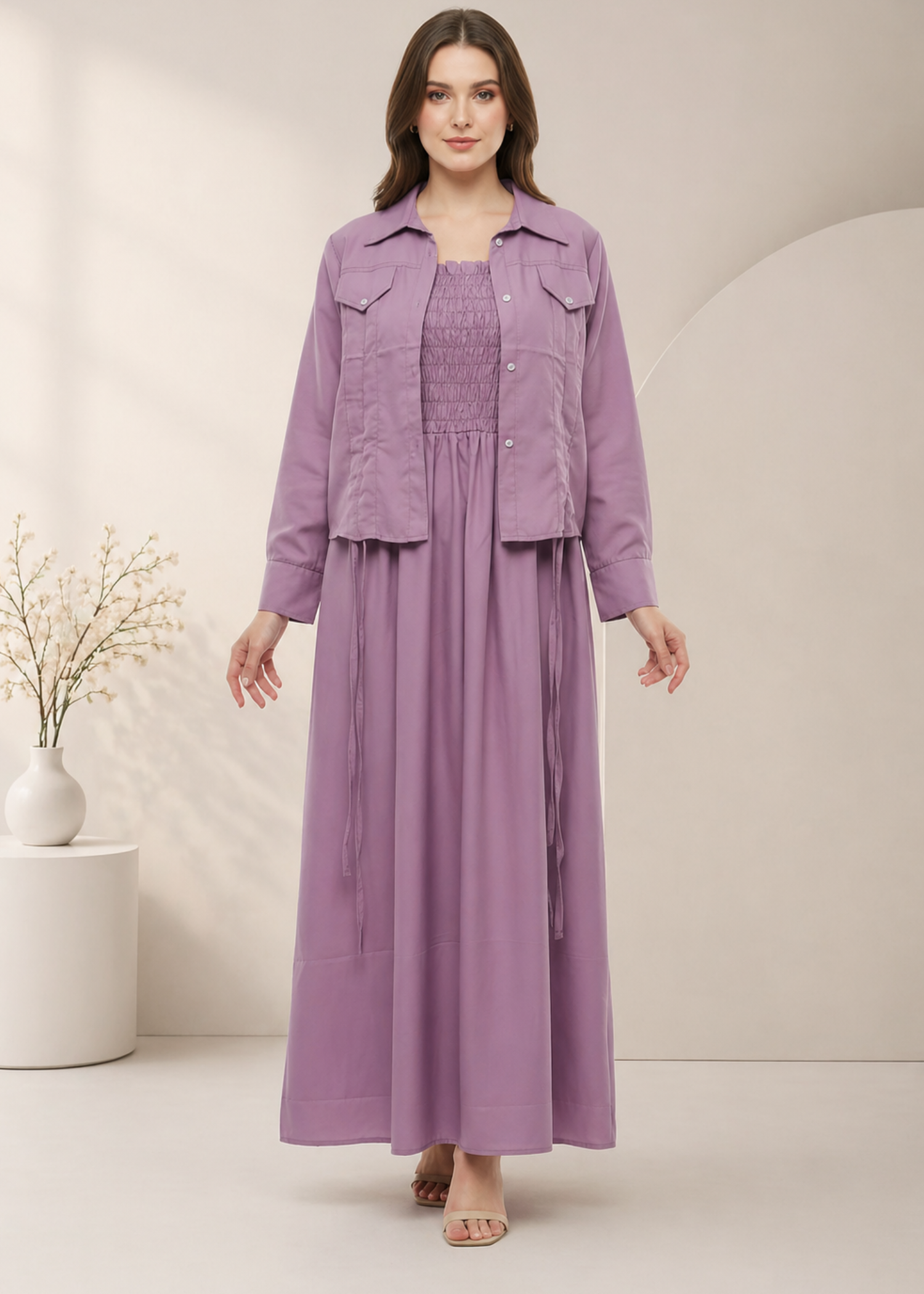 grip Maxi in Lilac