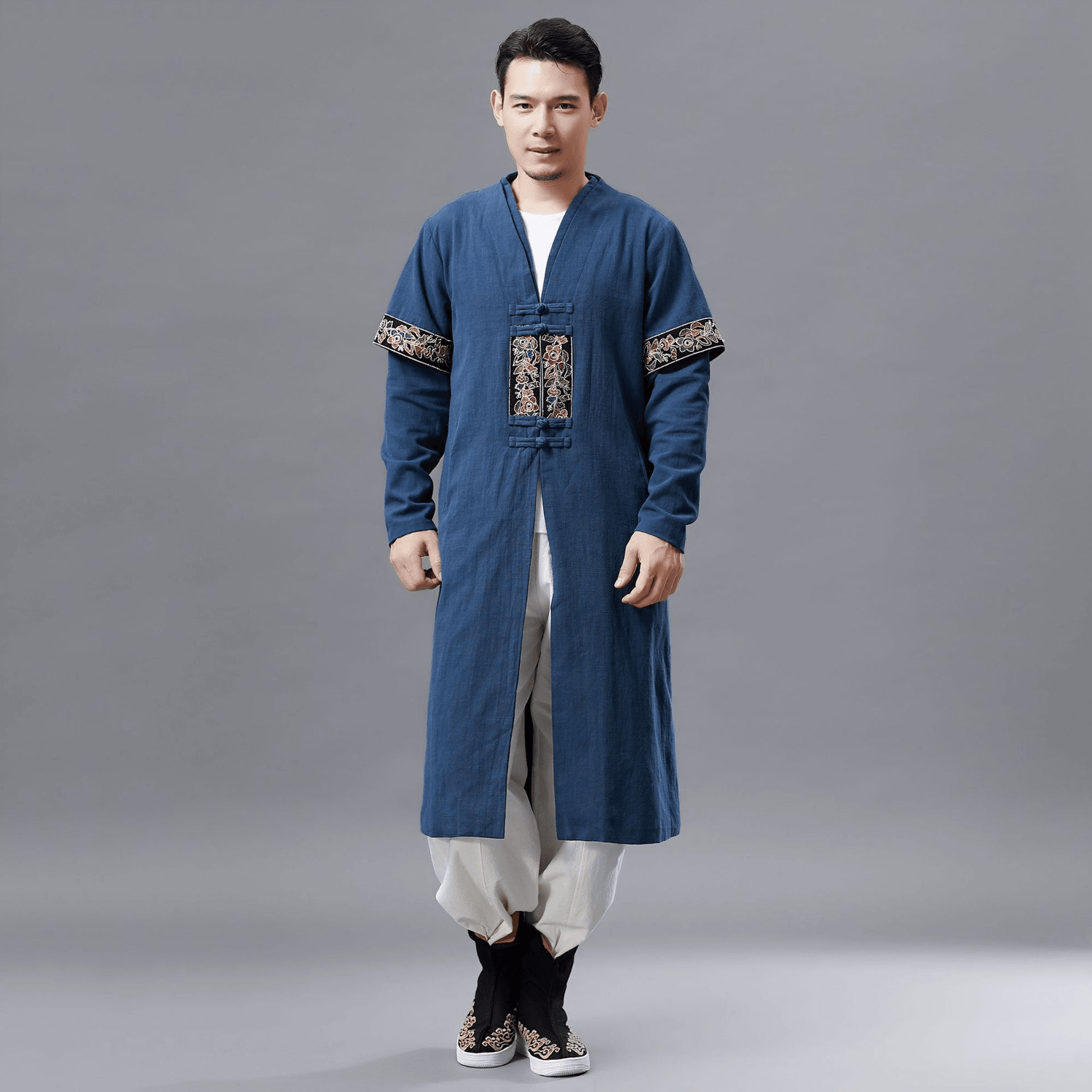 Long Chinese Style National Costume