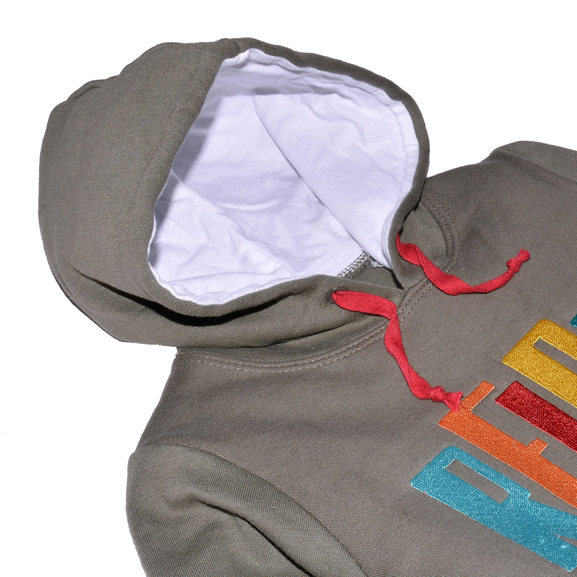 fleece Hoodie in Fern green