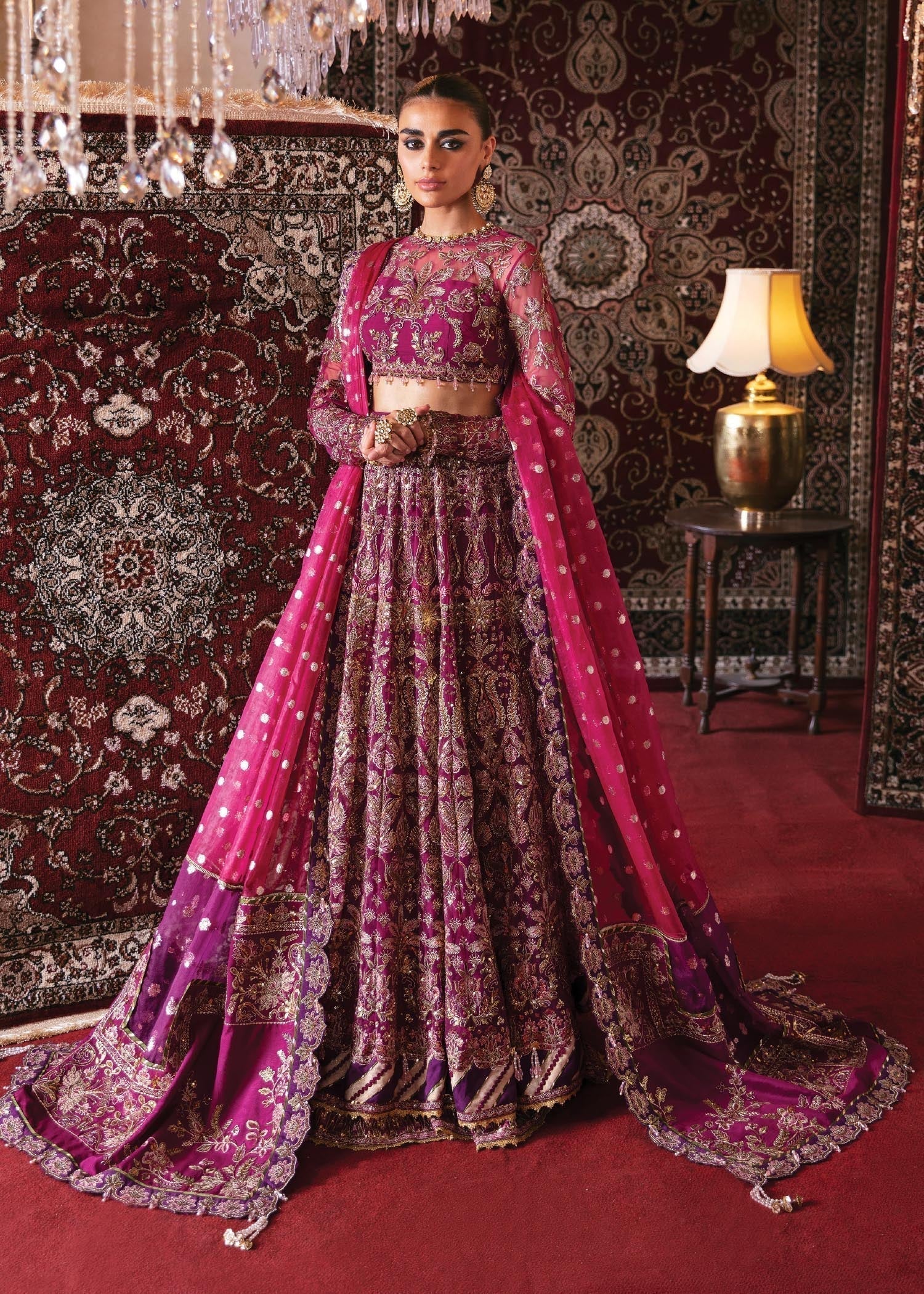 net Maxi in Magenta