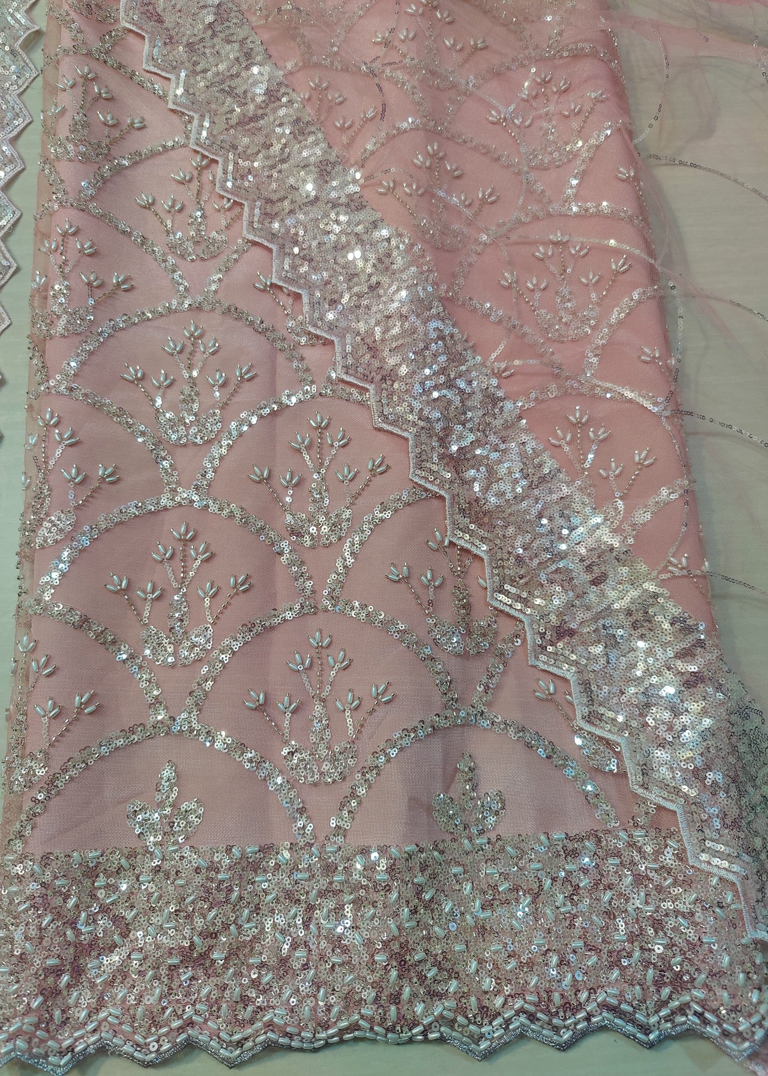 net Unstitched in Pink