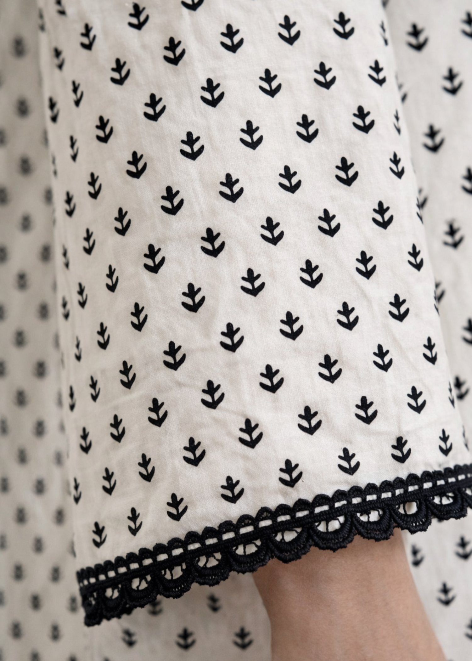 arabic lawn Co Ord Sets in White
